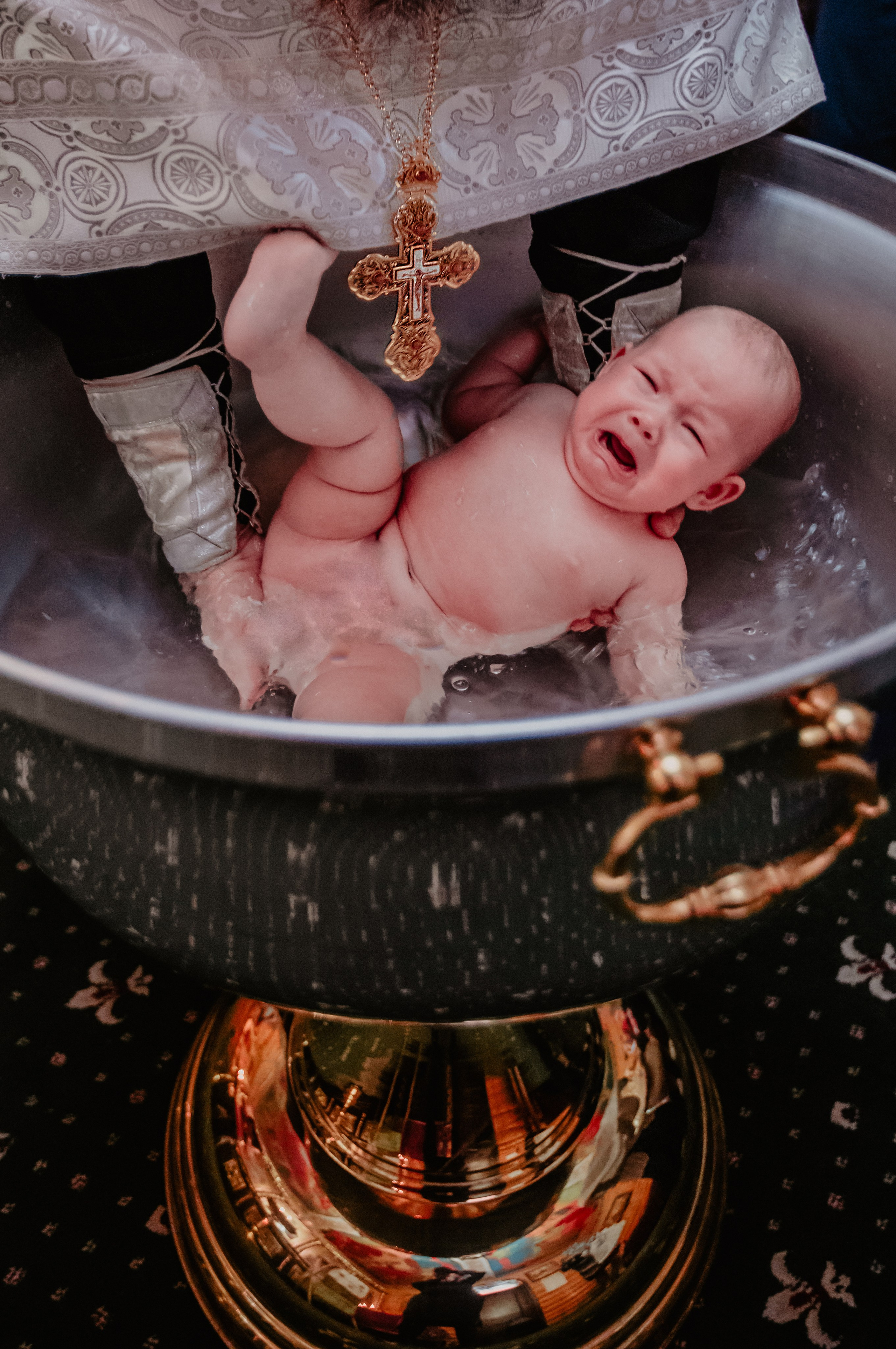 Крещение Викуси. Семейный и детский фотограф в  г. Екатеринбурге Холодова Юлия