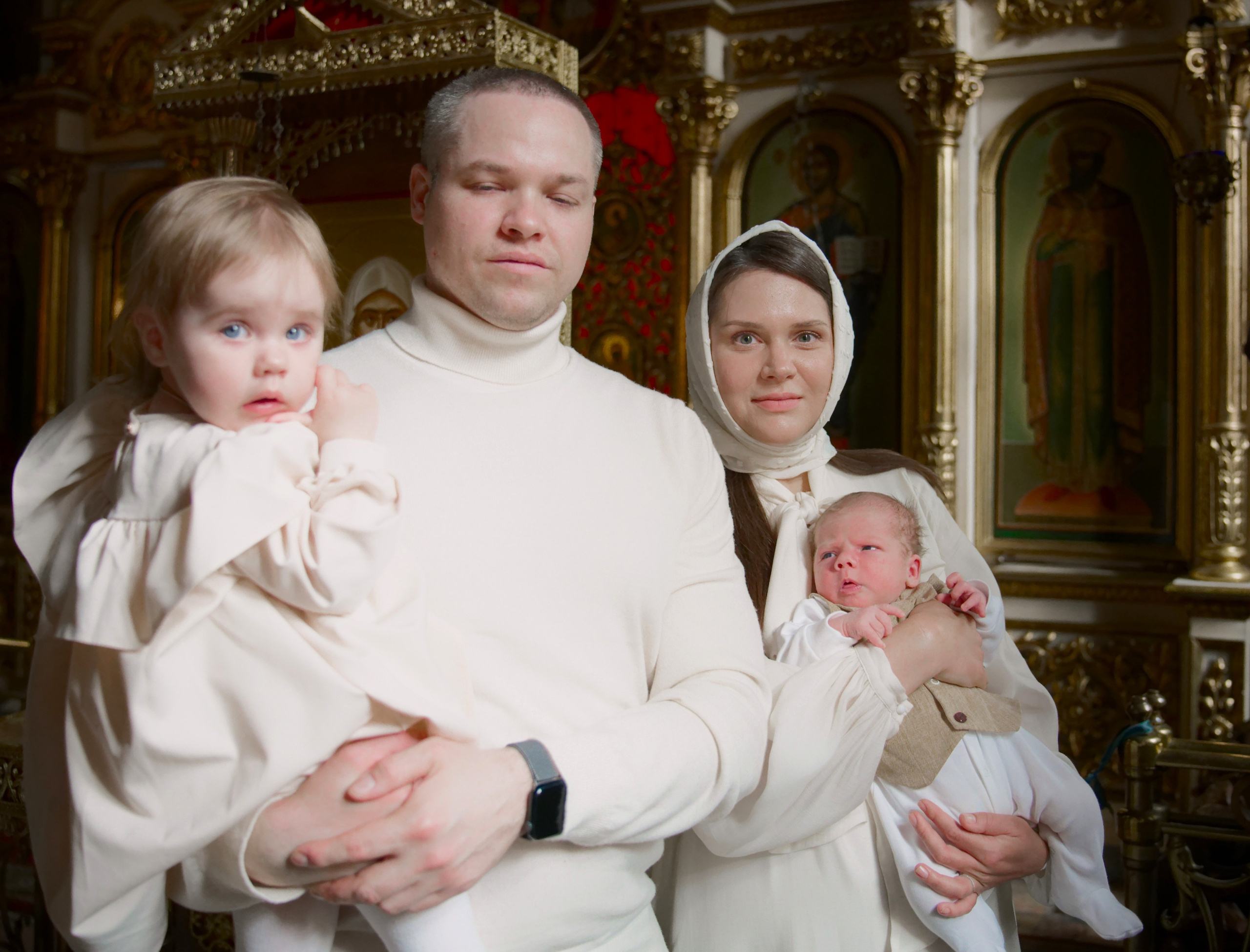 Таинство Крещения на Светлой Седмице. Фотограф в Москве