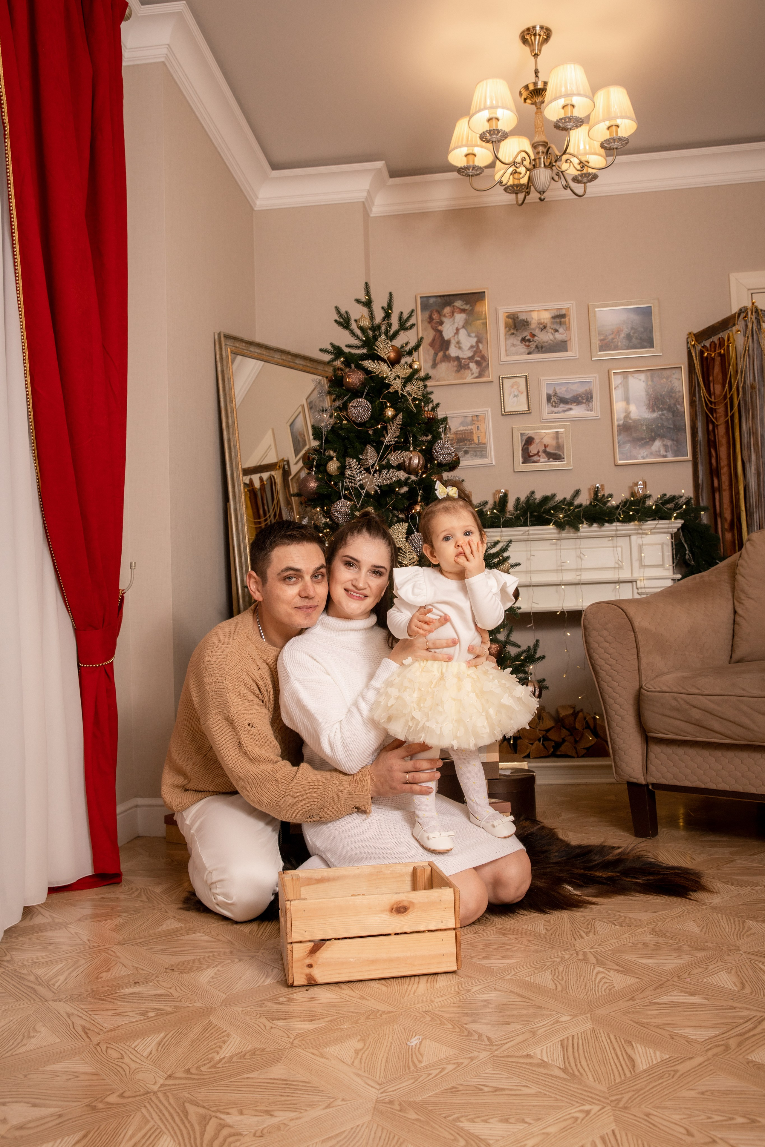 Первые новогодние для Катюши. Фотограф в Железнодорожном и Балашихе