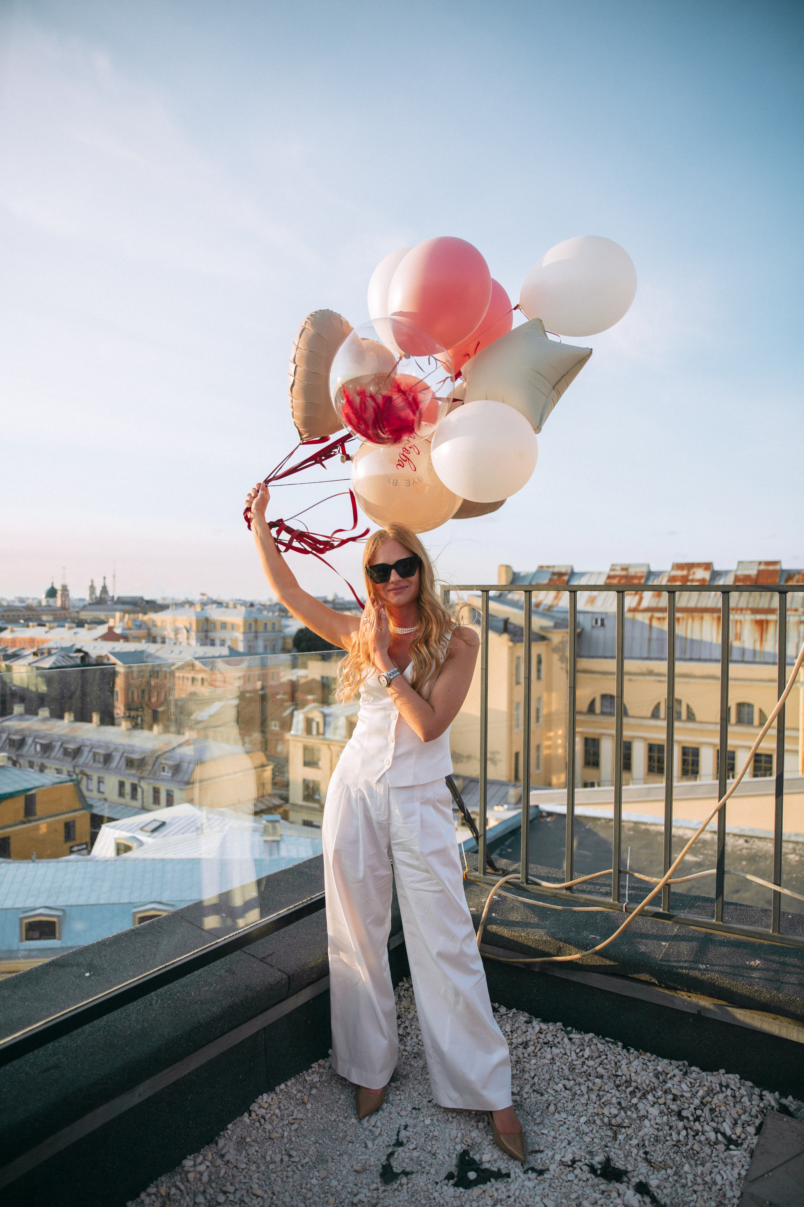 Девичник на крыше, СПб. Портретный и репортажный фотограф в Санкт-Петербурге Елизавета Я