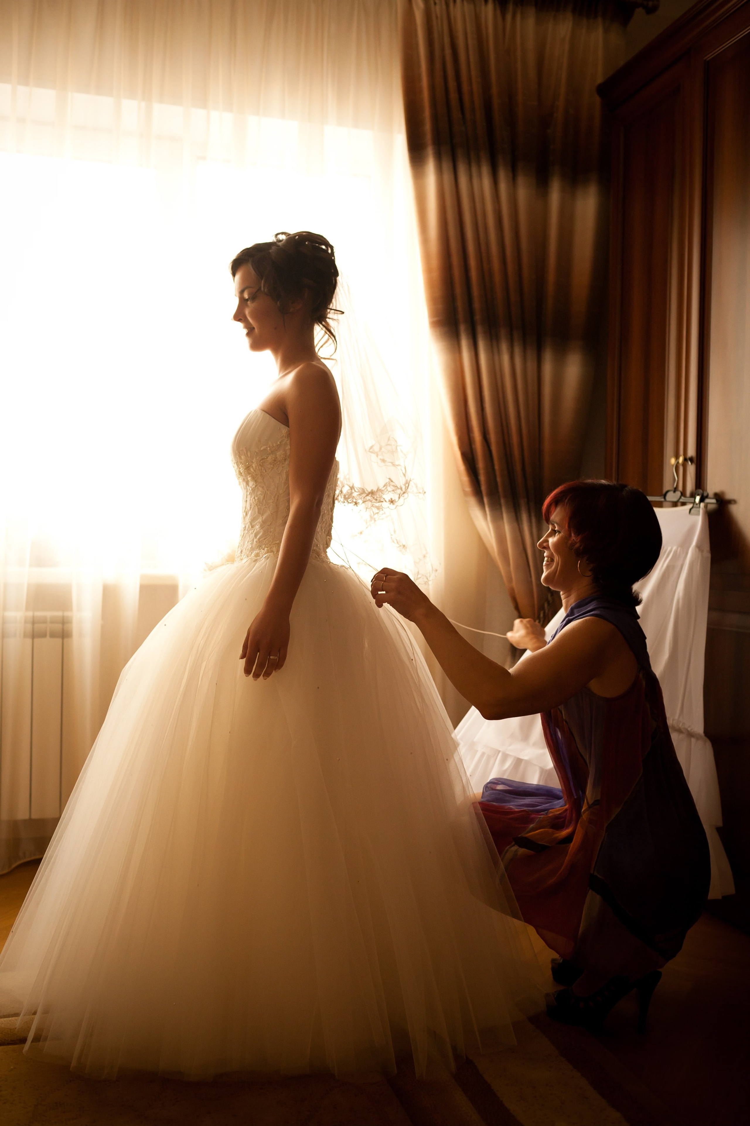 Свадебная съемка в тумане. Фотографы в Москве Светлана Устинова и Сергей Грачев