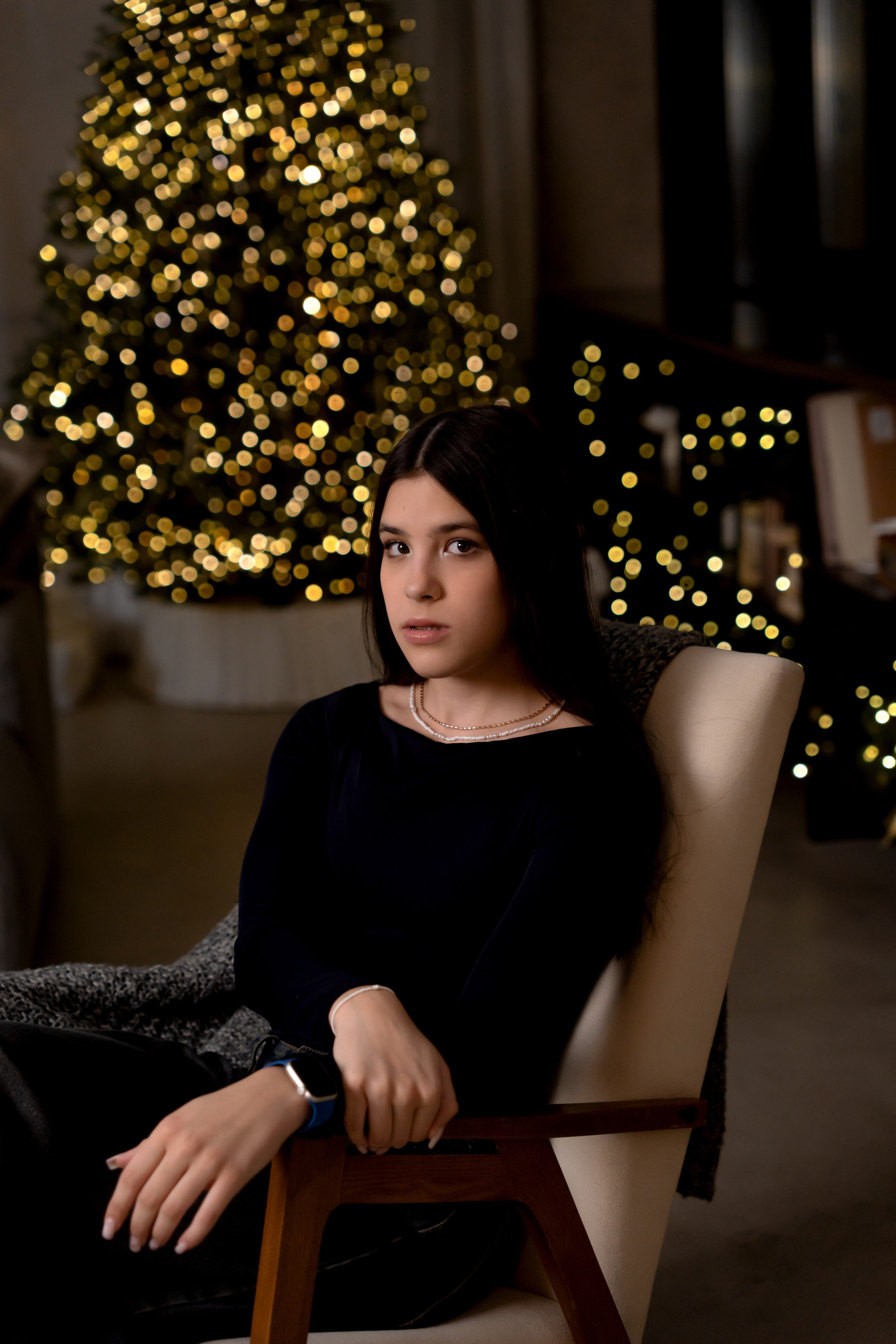 Новогодняя фотосессия для дружной семьи. Фотограф в Красноярске. Юлия Чаушанская