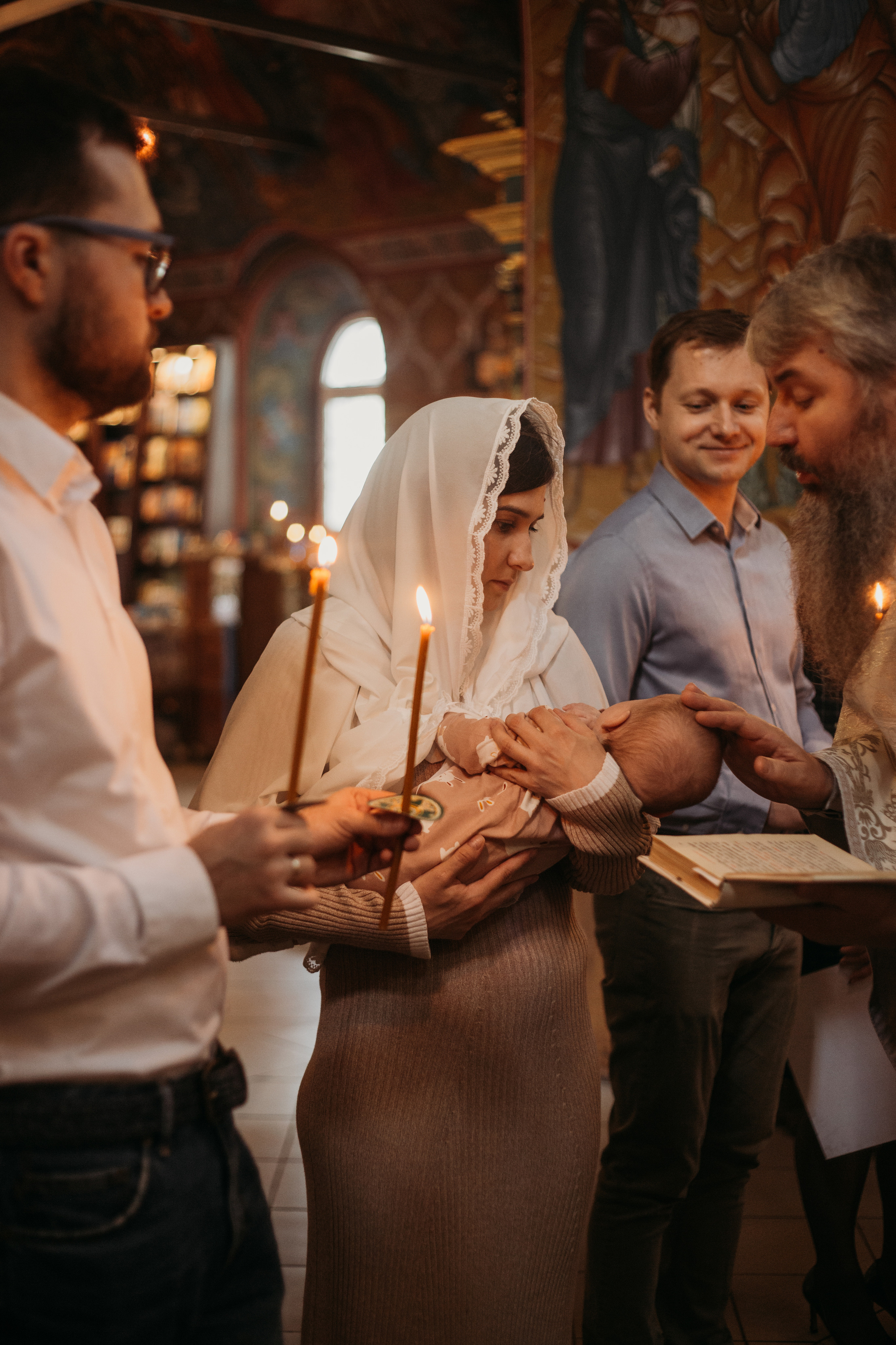 Крещение. Семейный и детский фотограф в Москве Зарудняя Дария