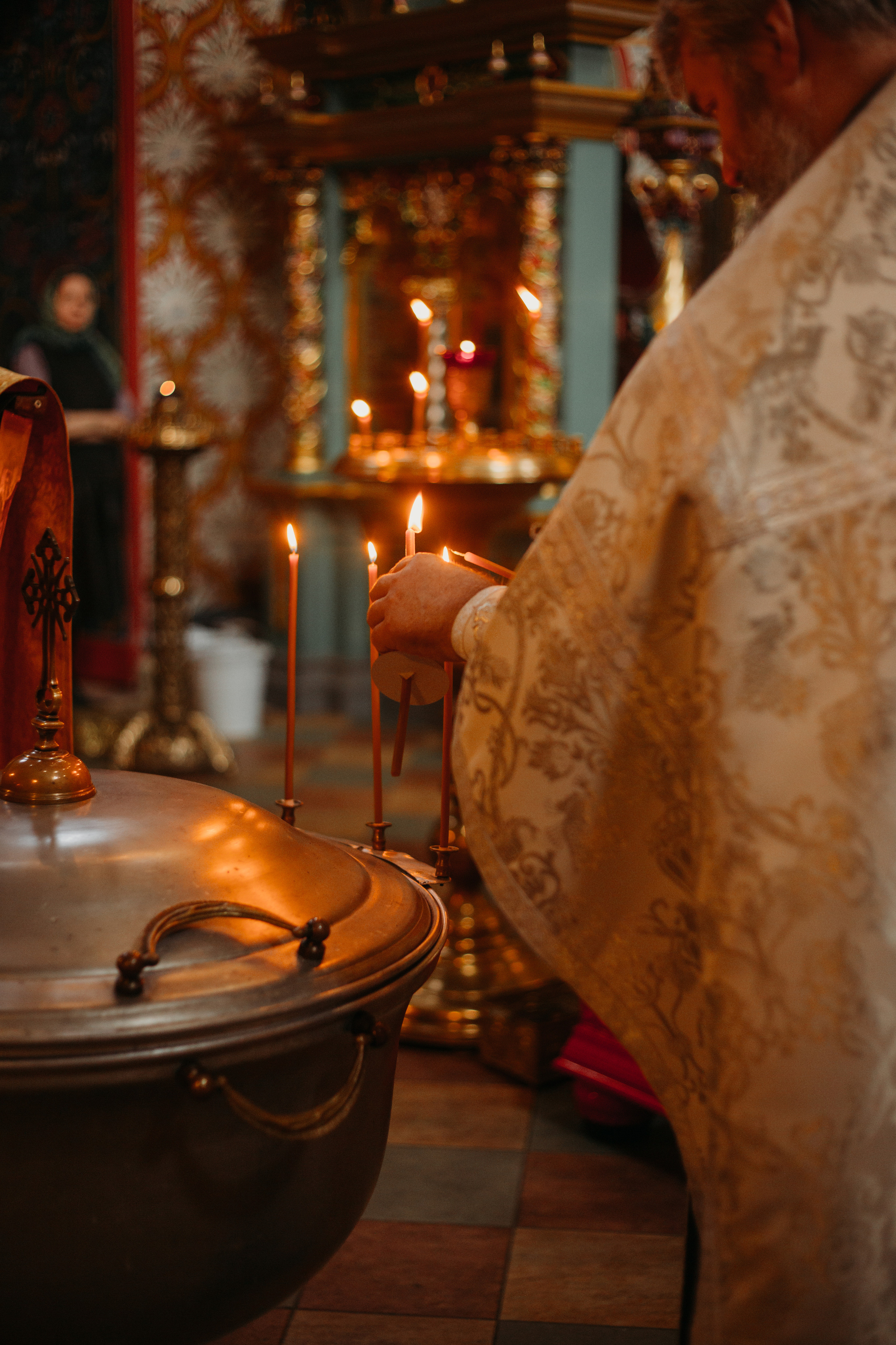 Крещение. Семейный и детский фотограф в Москве Зарудняя Дария