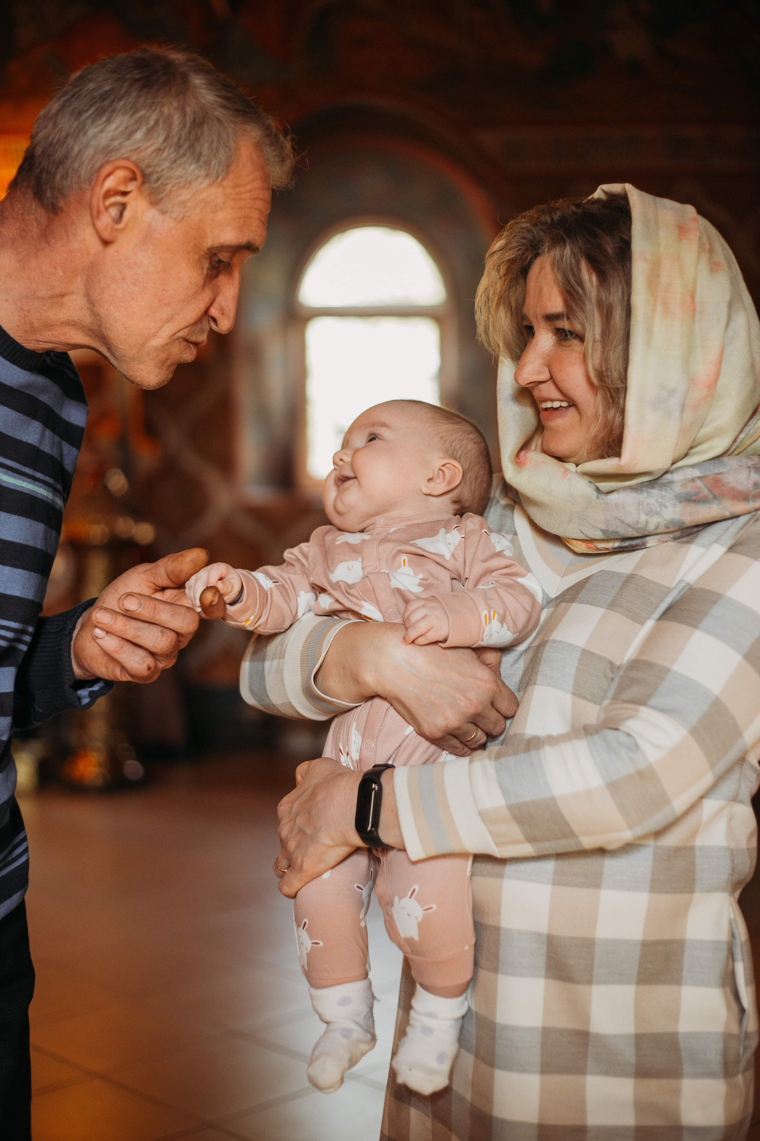 Крещение. Семейный и детский фотограф в Москве Зарудняя Дария