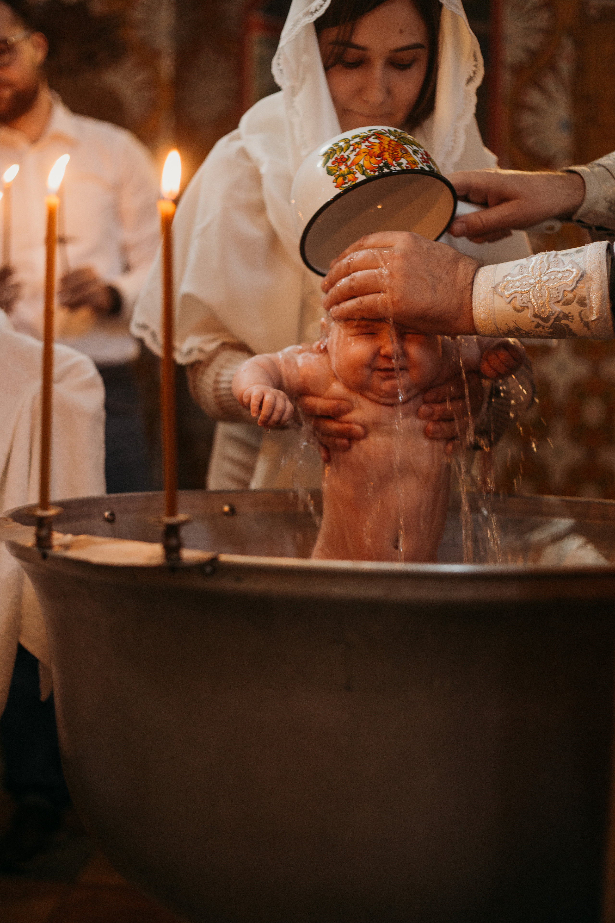 Крещение. Семейный и детский фотограф в Москве Зарудняя Дария