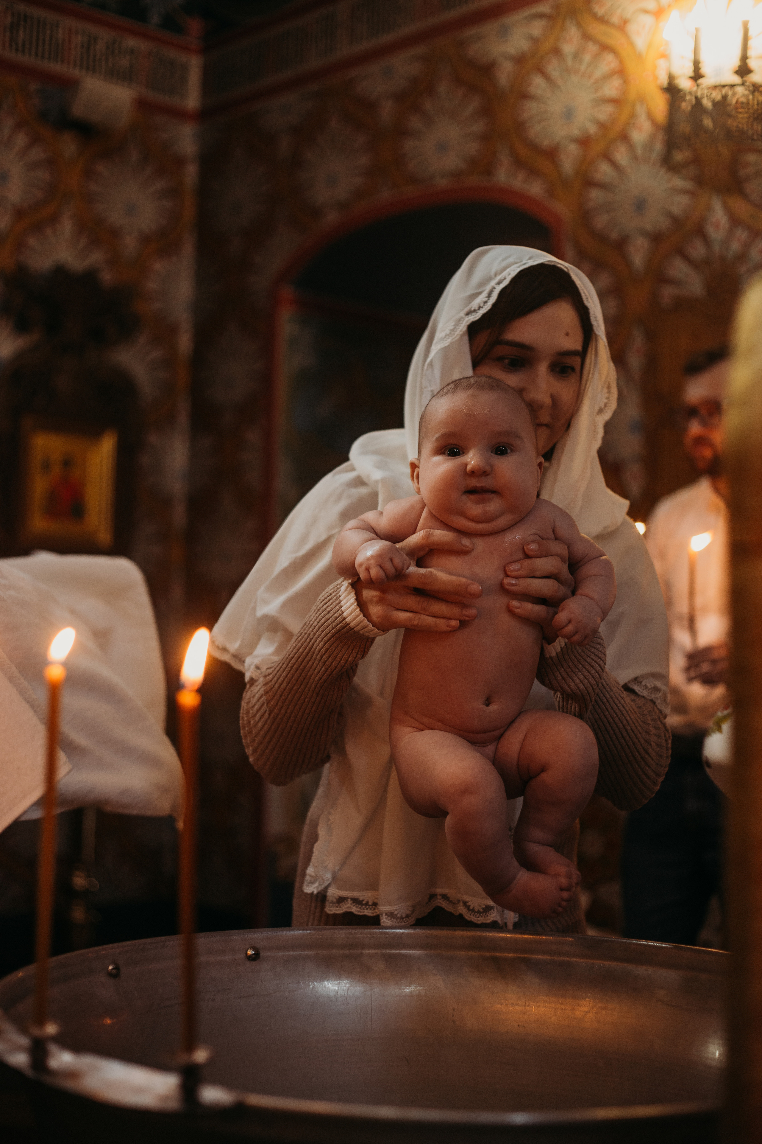 Крещение. Семейный и детский фотограф в Москве Зарудняя Дария