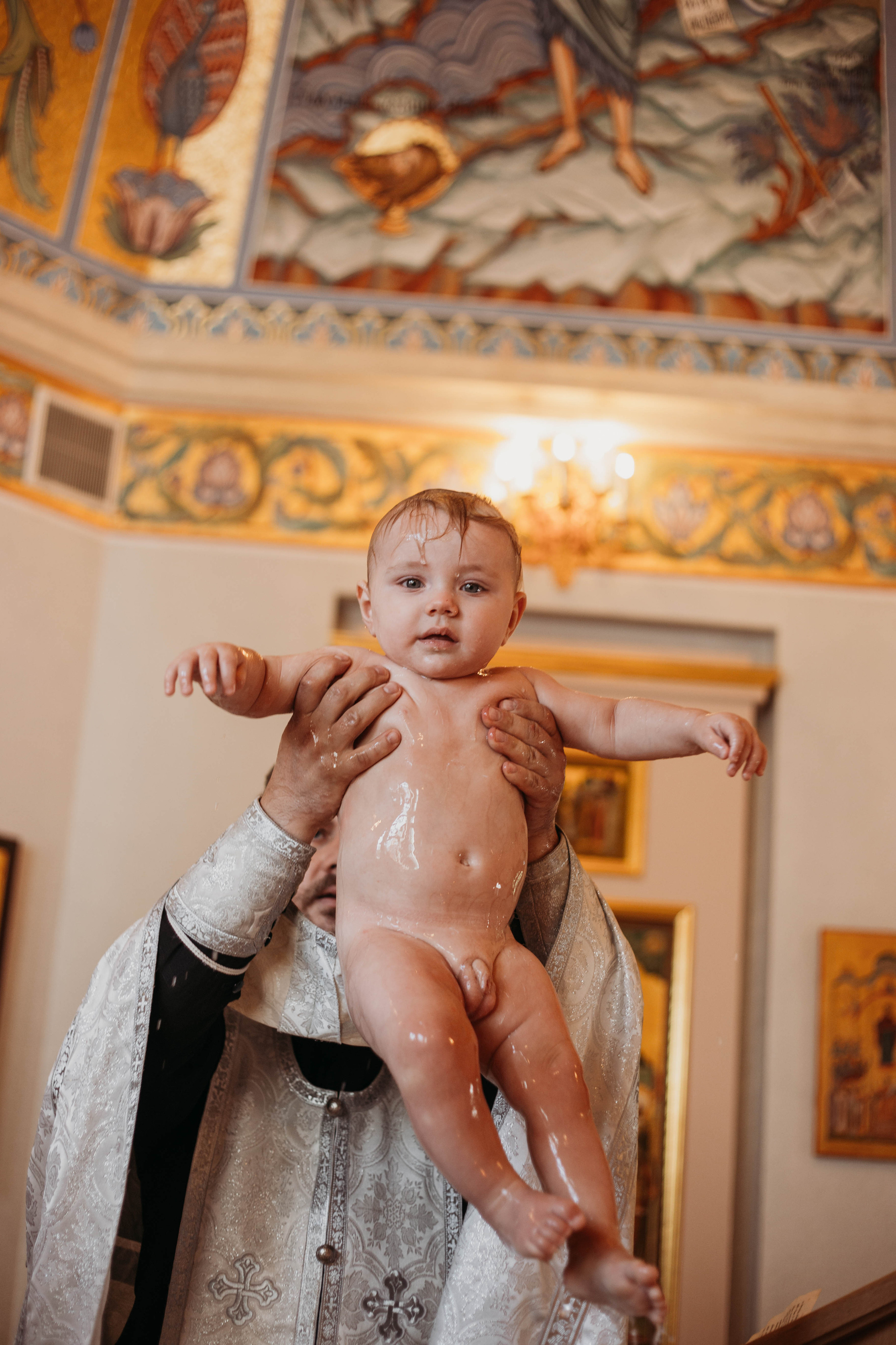 Крещение. Семейный и детский фотограф в Москве Зарудняя Дария