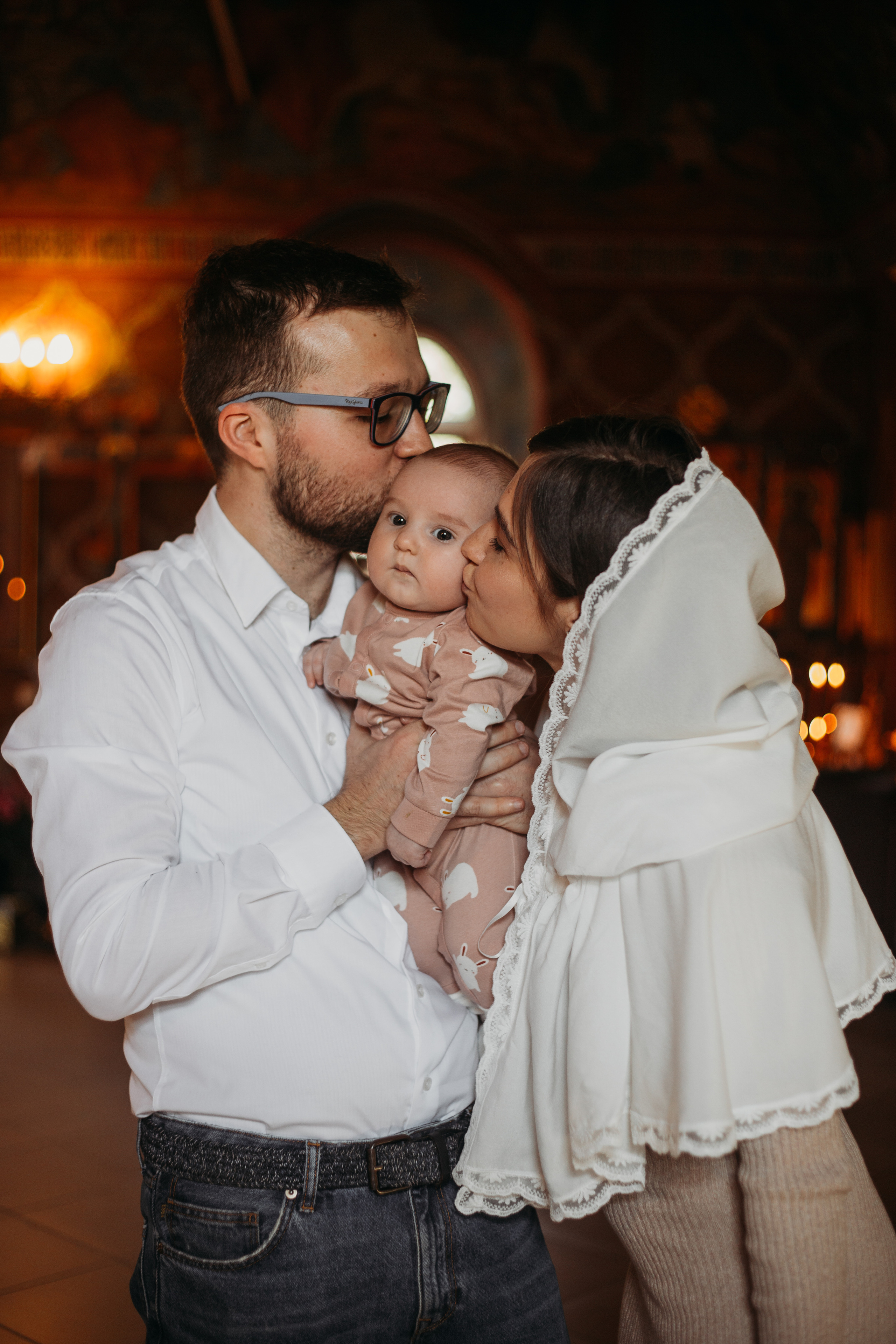 Крещение. Семейный и детский фотограф в Москве Зарудняя Дария