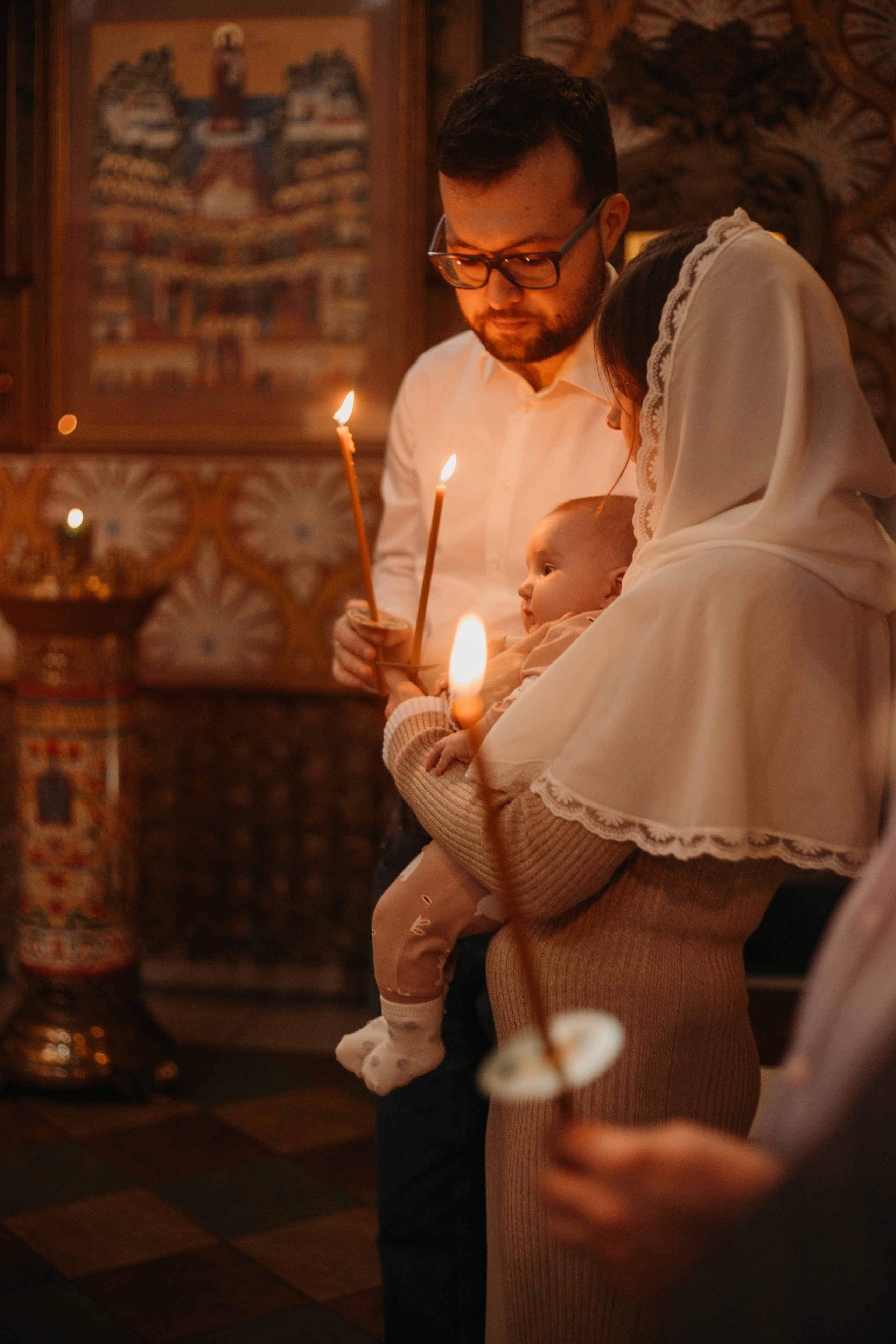 Крещение. Семейный и детский фотограф в Москве Зарудняя Дария