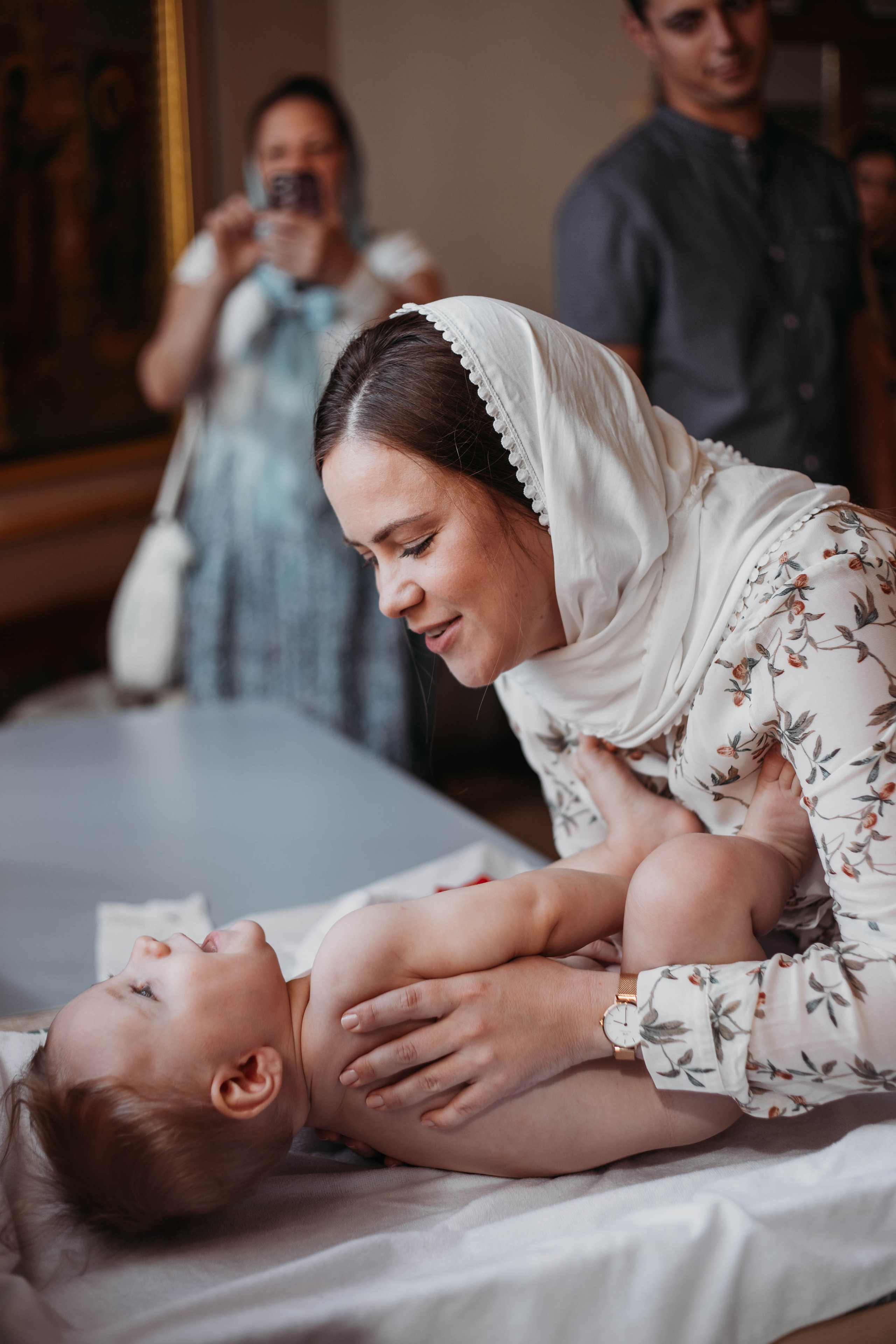 Крещение. Семейный и детский фотограф в Москве Зарудняя Дария