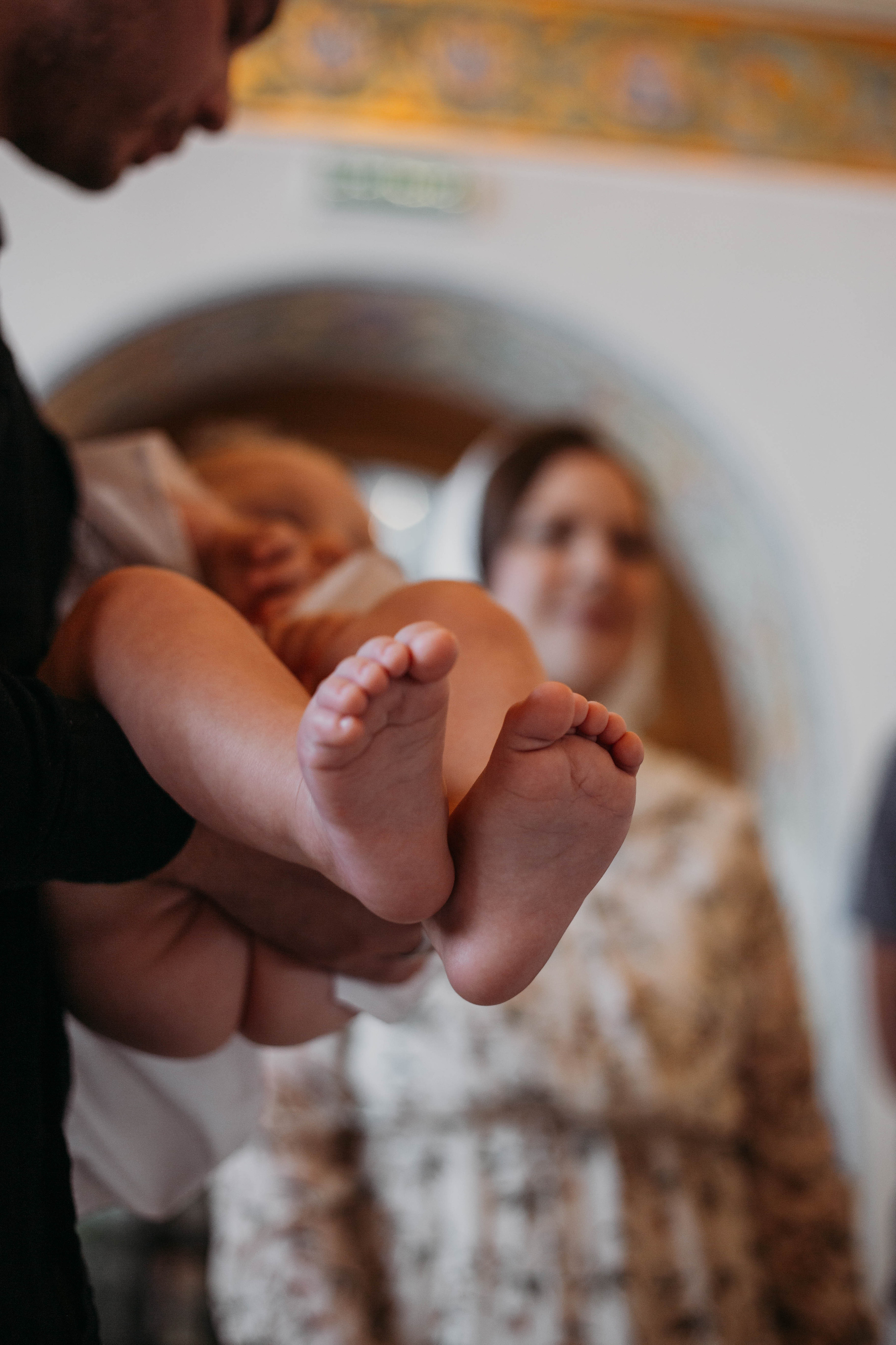 Крещение. Семейный и детский фотограф в Москве Зарудняя Дария