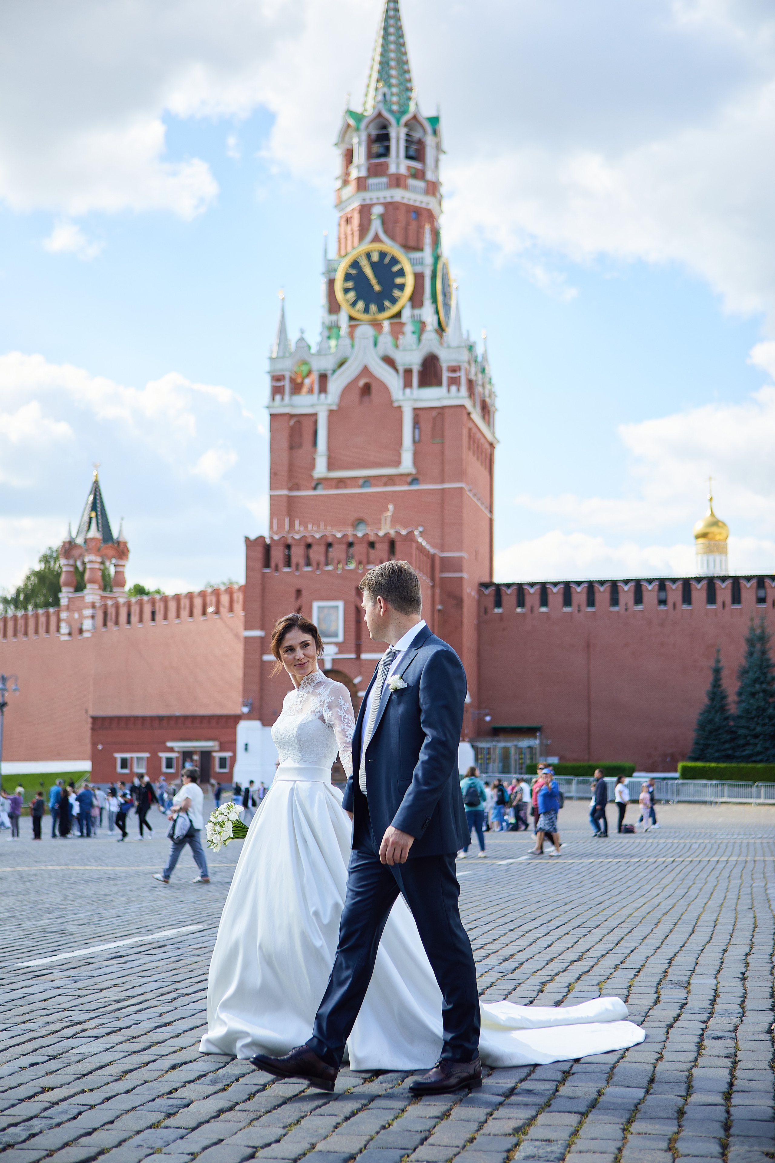 Красная Площадь свадебная прогулка