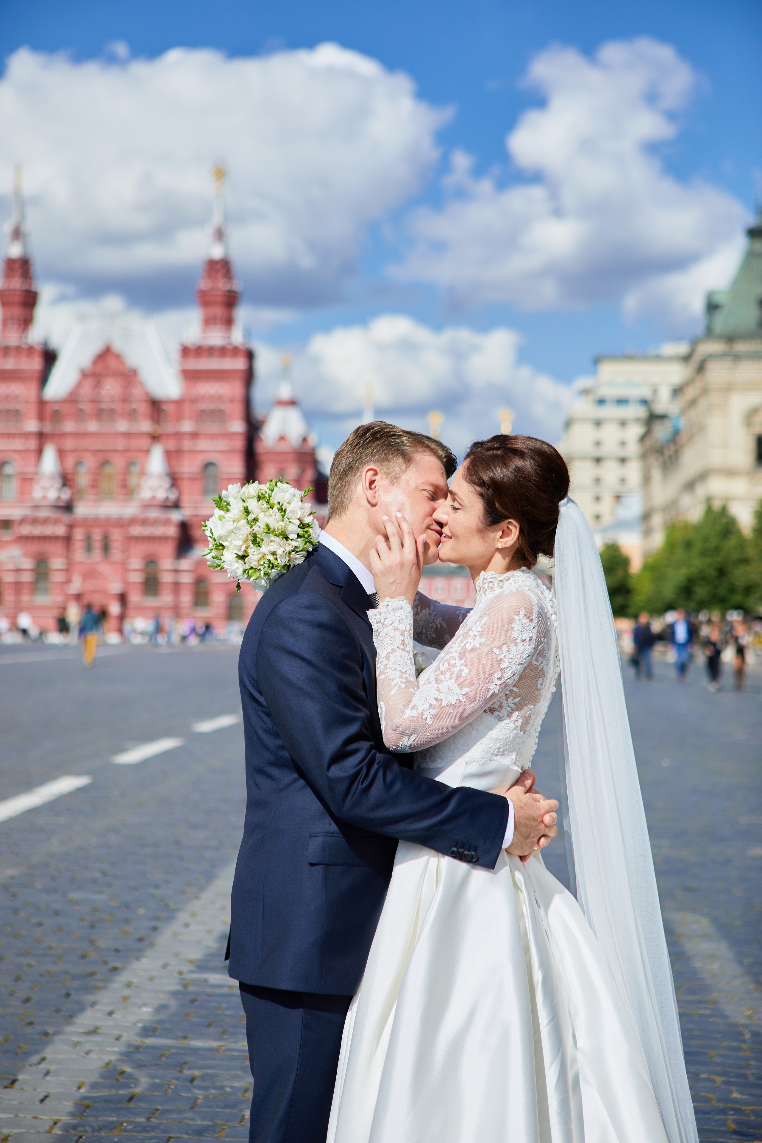 Свадебная фотосъемка на Красной Площади 