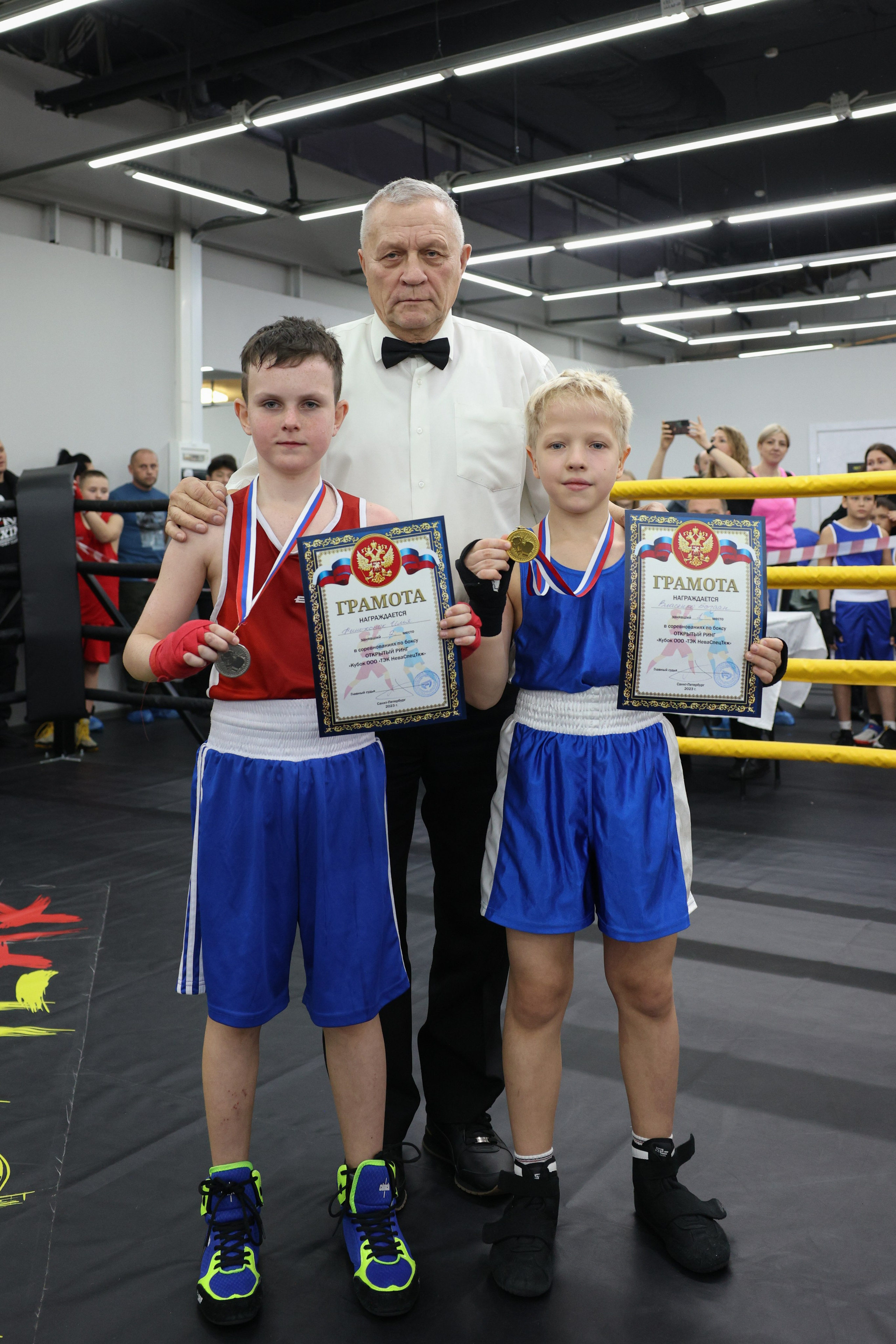 Открытый ринг «кубок ООО «ТЭК НеваСпецТяж». Фотограф Александр Заломаев