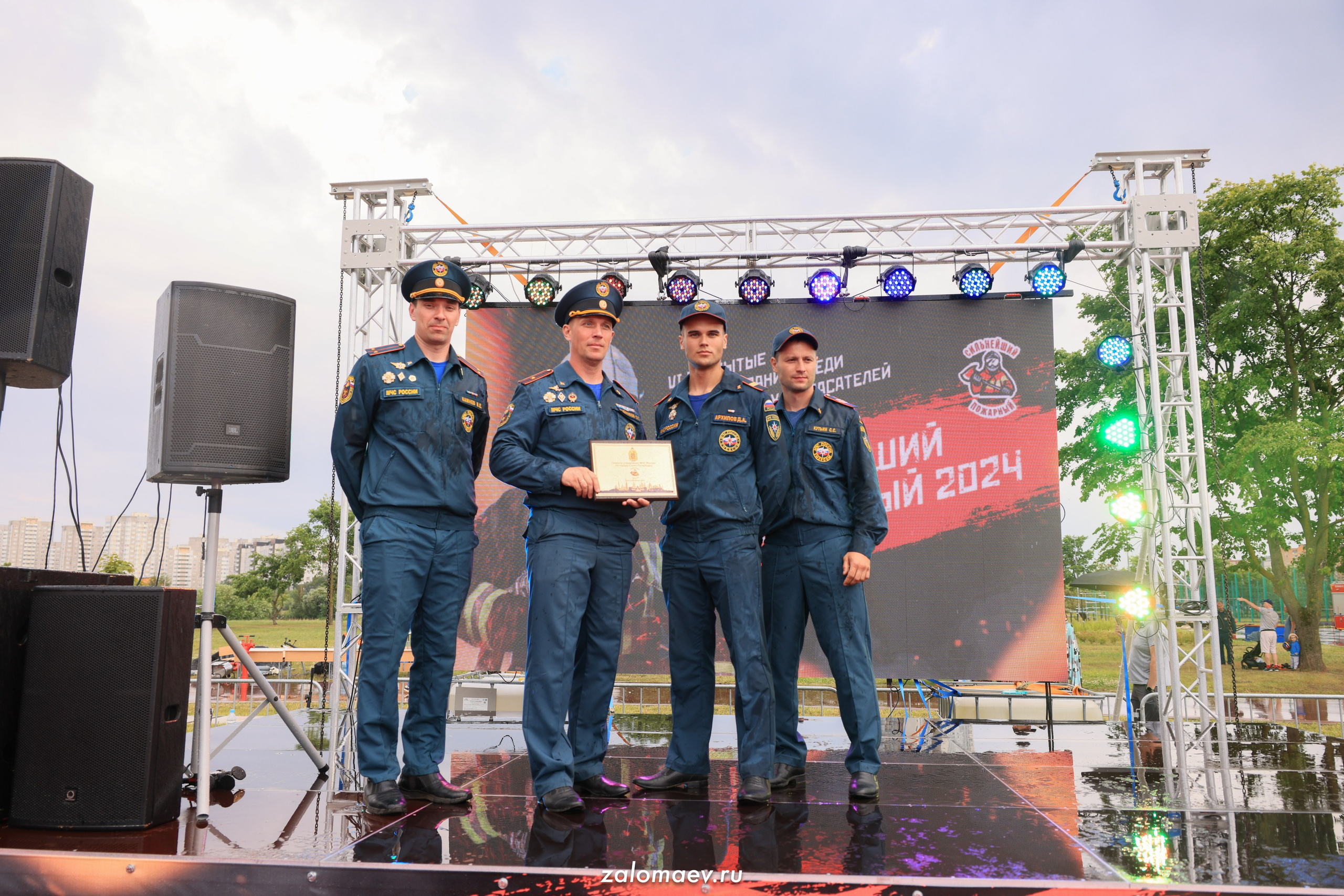 Сильнейший пожарный. Фотограф Александр Заломаев