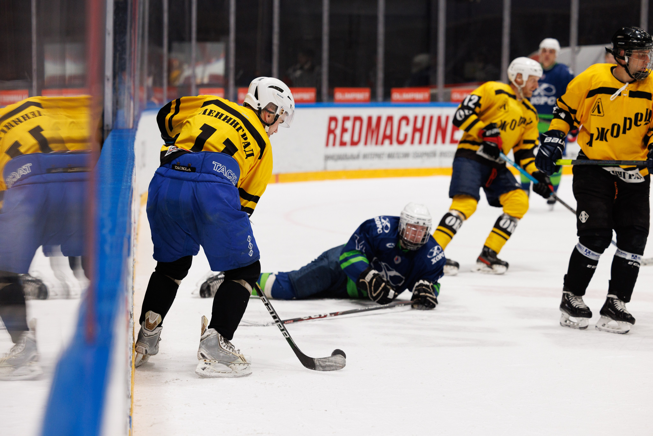 НХЛ (40+) Ижорец — Хорс 3-3. Фотограф Александр Заломаев