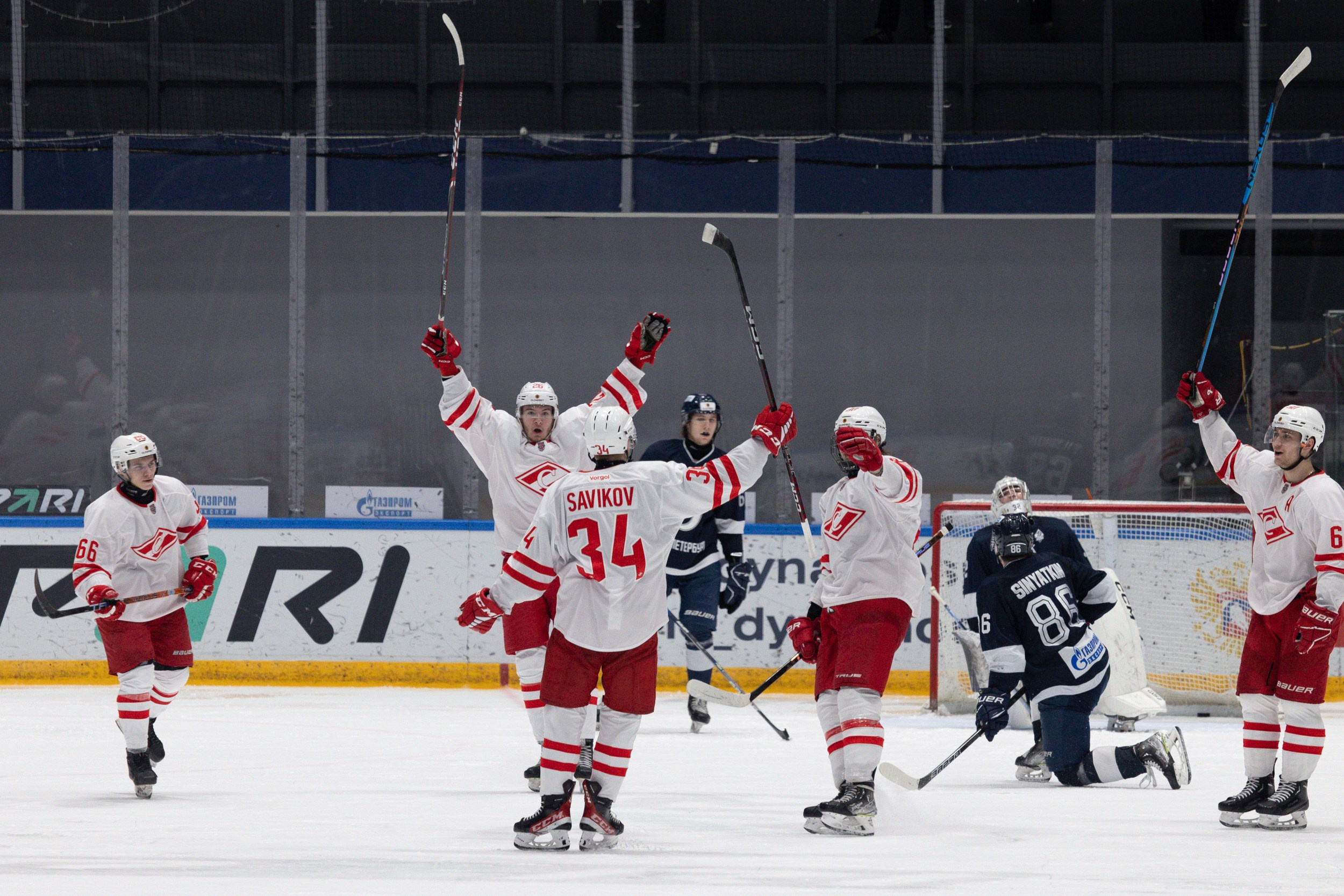 МХК Динамо — МХК Спартак. Фотограф Александр Заломаев