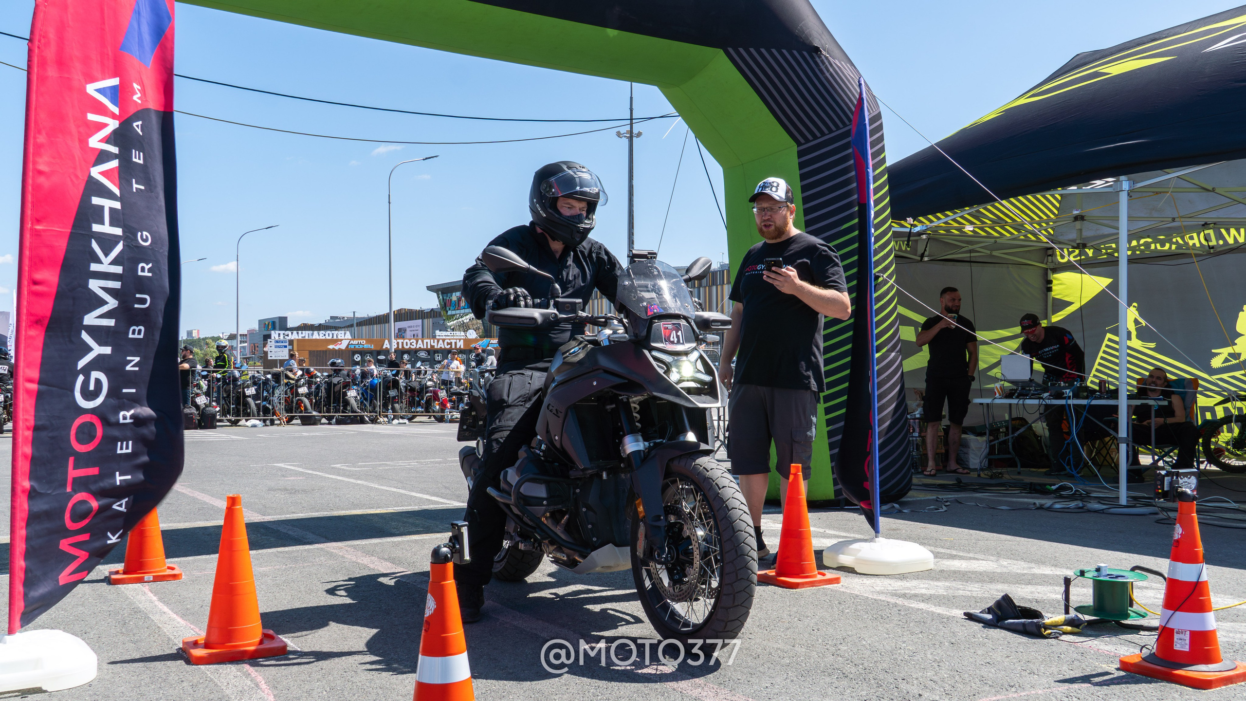 Motogymkhana CUP 1 Ekat 2025. Moto377