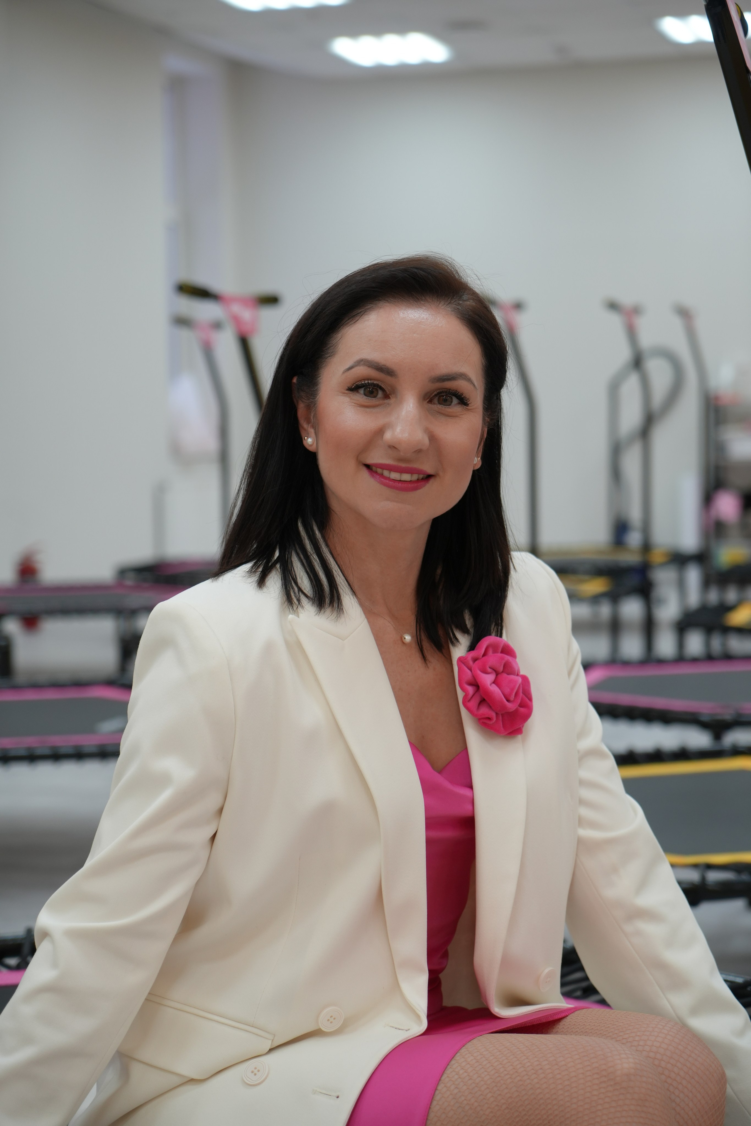 Открытие батутного центра «Lady Jump». Видеограф и Фотограф в Москве