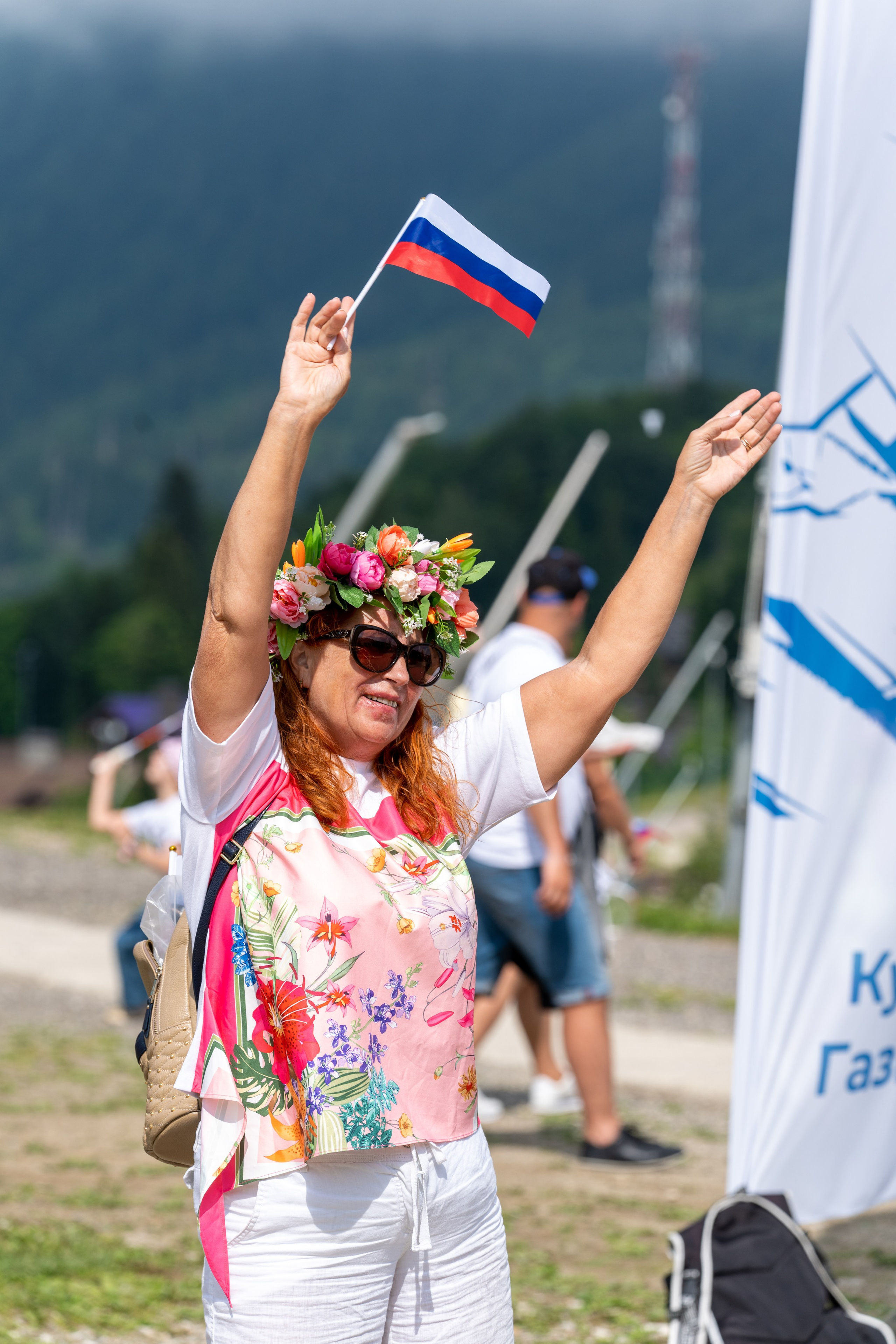 День России на курорте Газпром 2023. Репортажный фотограф в Красной Поляне и Сочи Павлюченко Екатерина