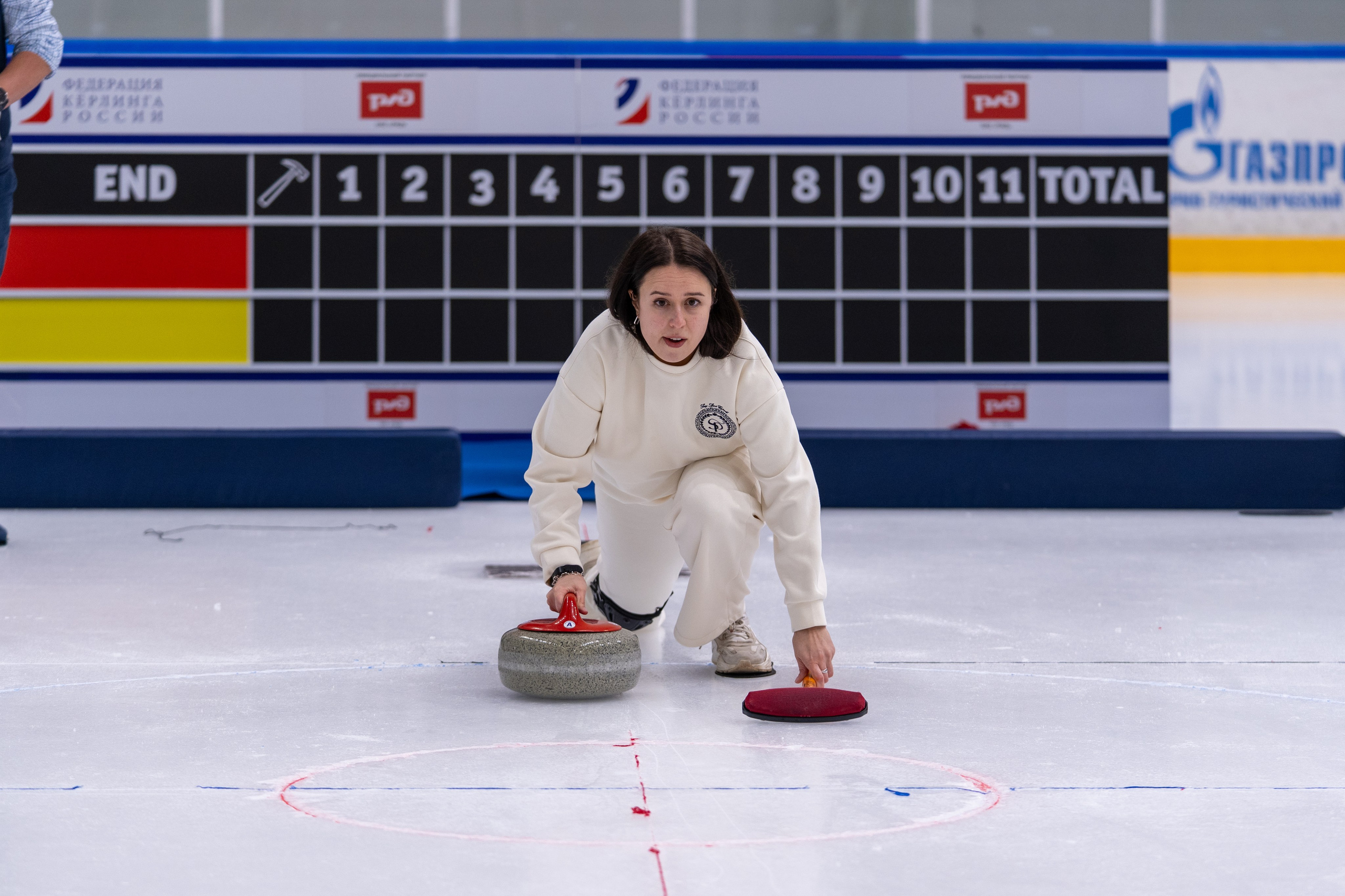 Керлинг для компании Р-Фарм. Репортажный фотограф в Красной Поляне и Сочи Павлюченко Екатерина