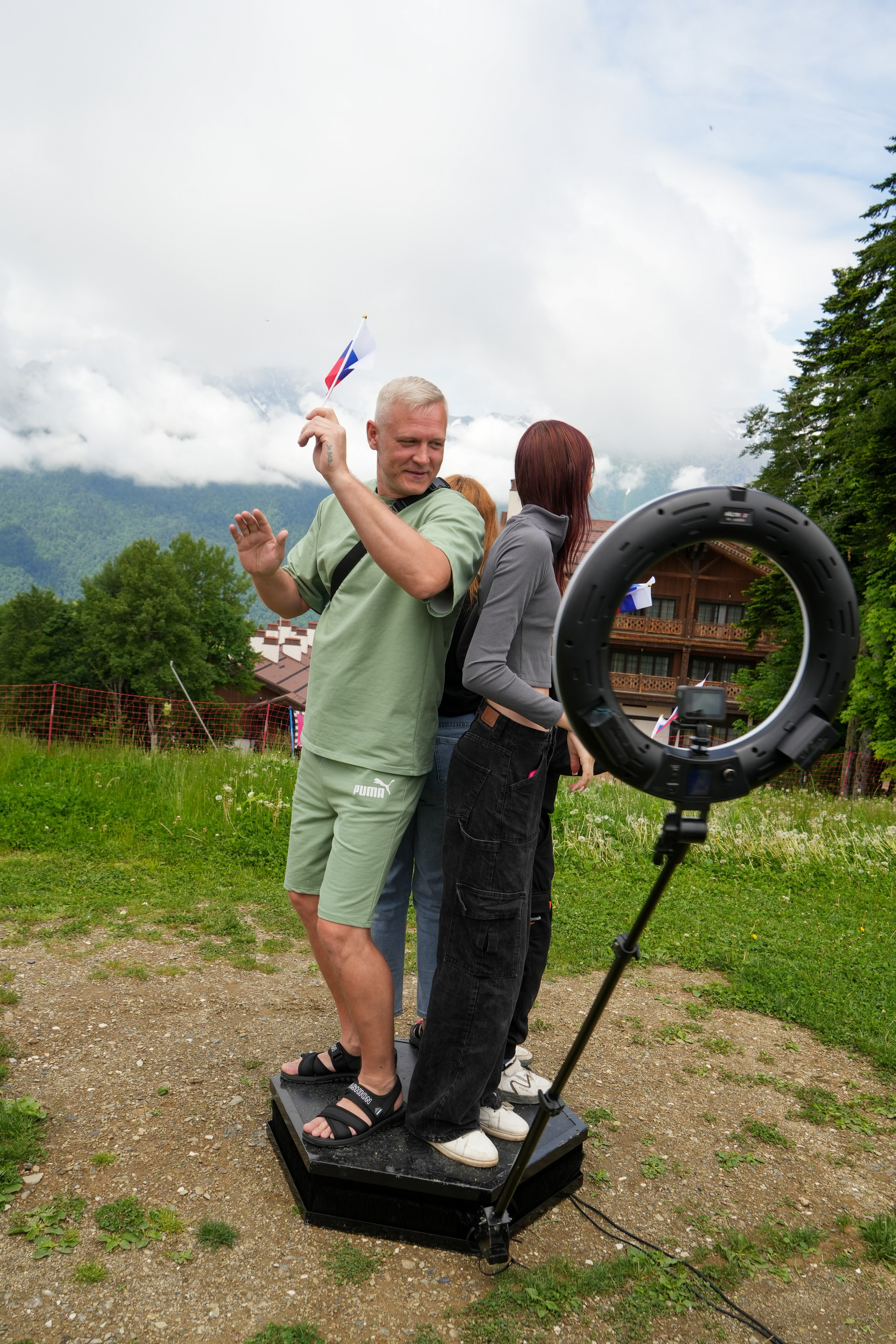 День России на курорте Газпром 2023. Репортажный фотограф в Красной Поляне и Сочи Павлюченко Екатерина