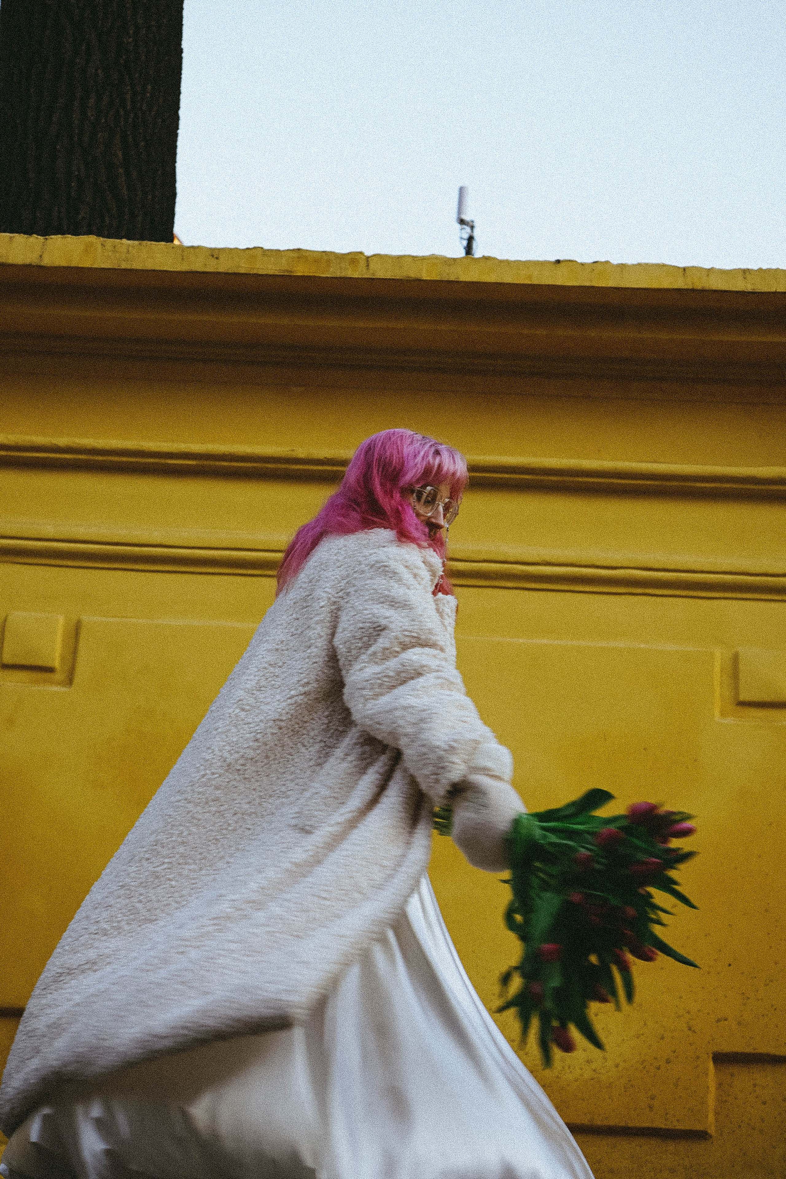 Прогулочная фотосессия с тюльпанами. Профессиональный фотограф, Санкт-Петербург — Виктория Богомолова