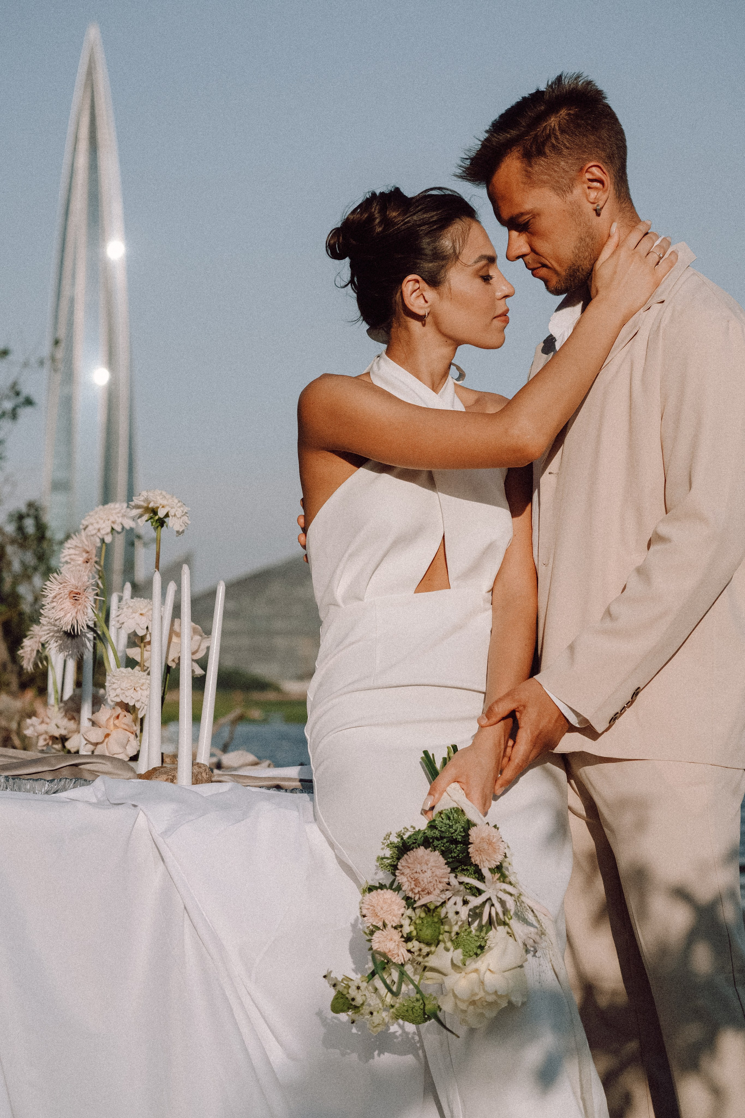 СВАДЕБНАЯ ФОТОСЕССИЯ ВЫЕЗДНОЙ ЦЕРЕМОНИИ (ФИНСКИЙ ЗАЛИВ). Профессиональный фотограф, Санкт-Петербург — Виктория Богомолова