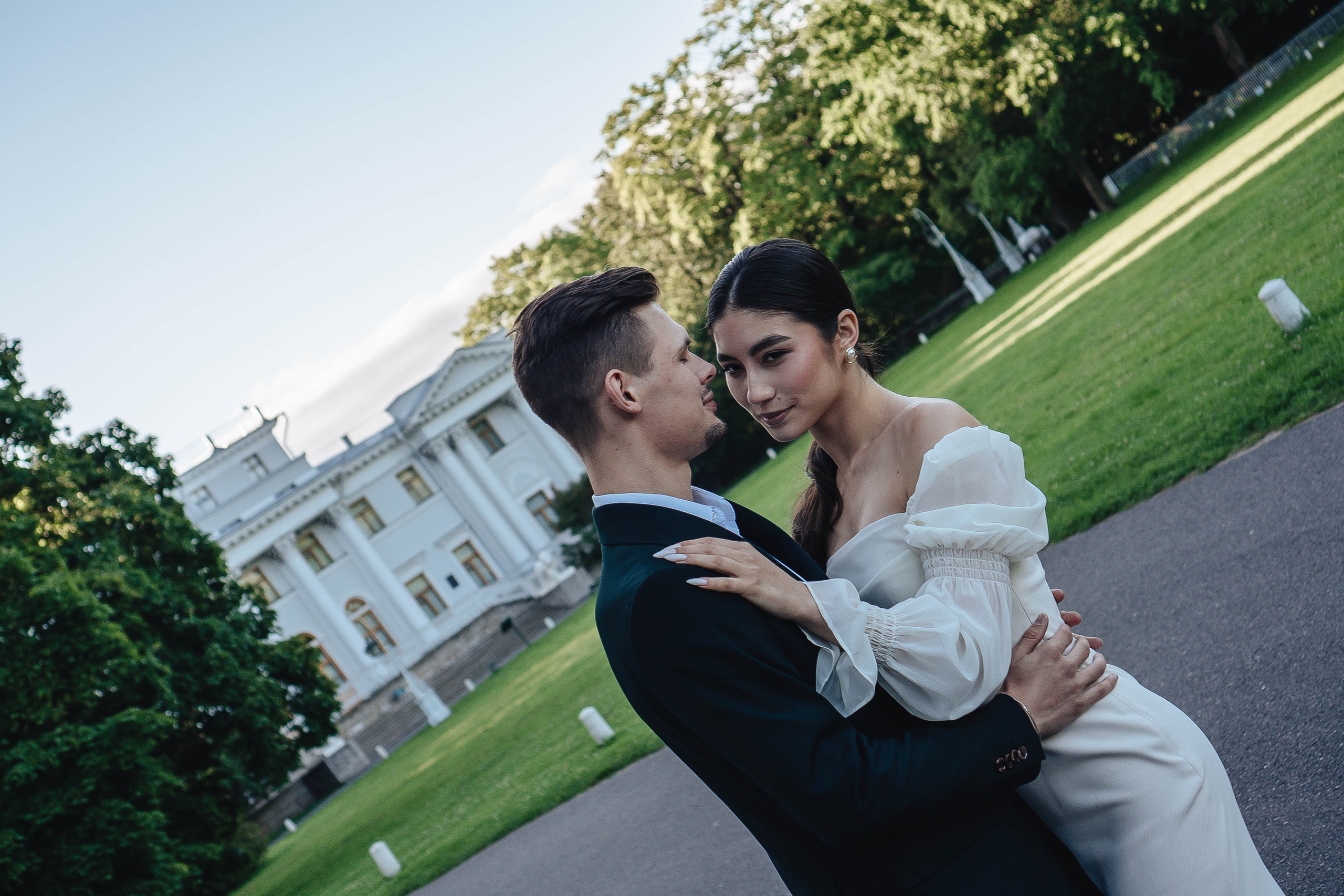 СВАДЕБНАЯ СЬЕМКА НА РАССВЕТЕ НА ЕЛАГИНОМ ОСТОРОВЕ. Профессиональный фотограф, Санкт-Петербург — Виктория Богомолова