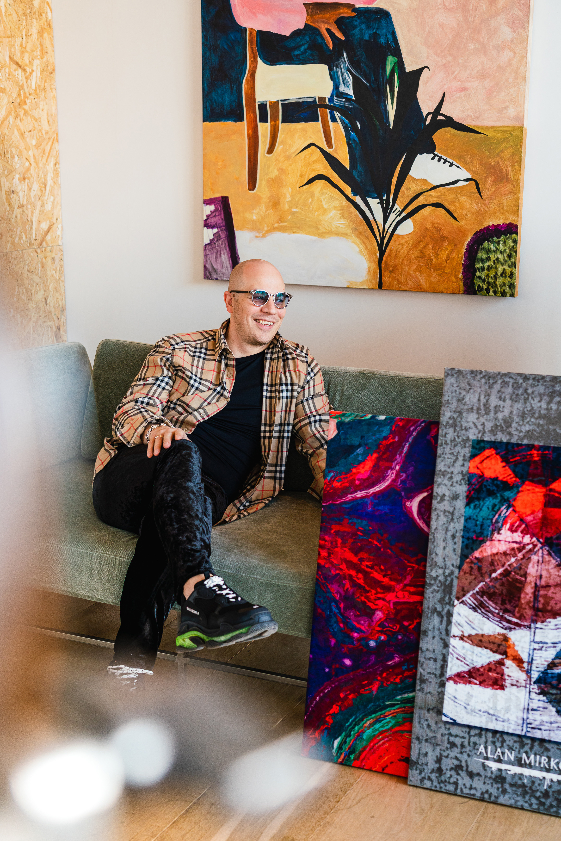 Художник Alan Mirkovich. Фотограф Андрей Михайлов, Москва