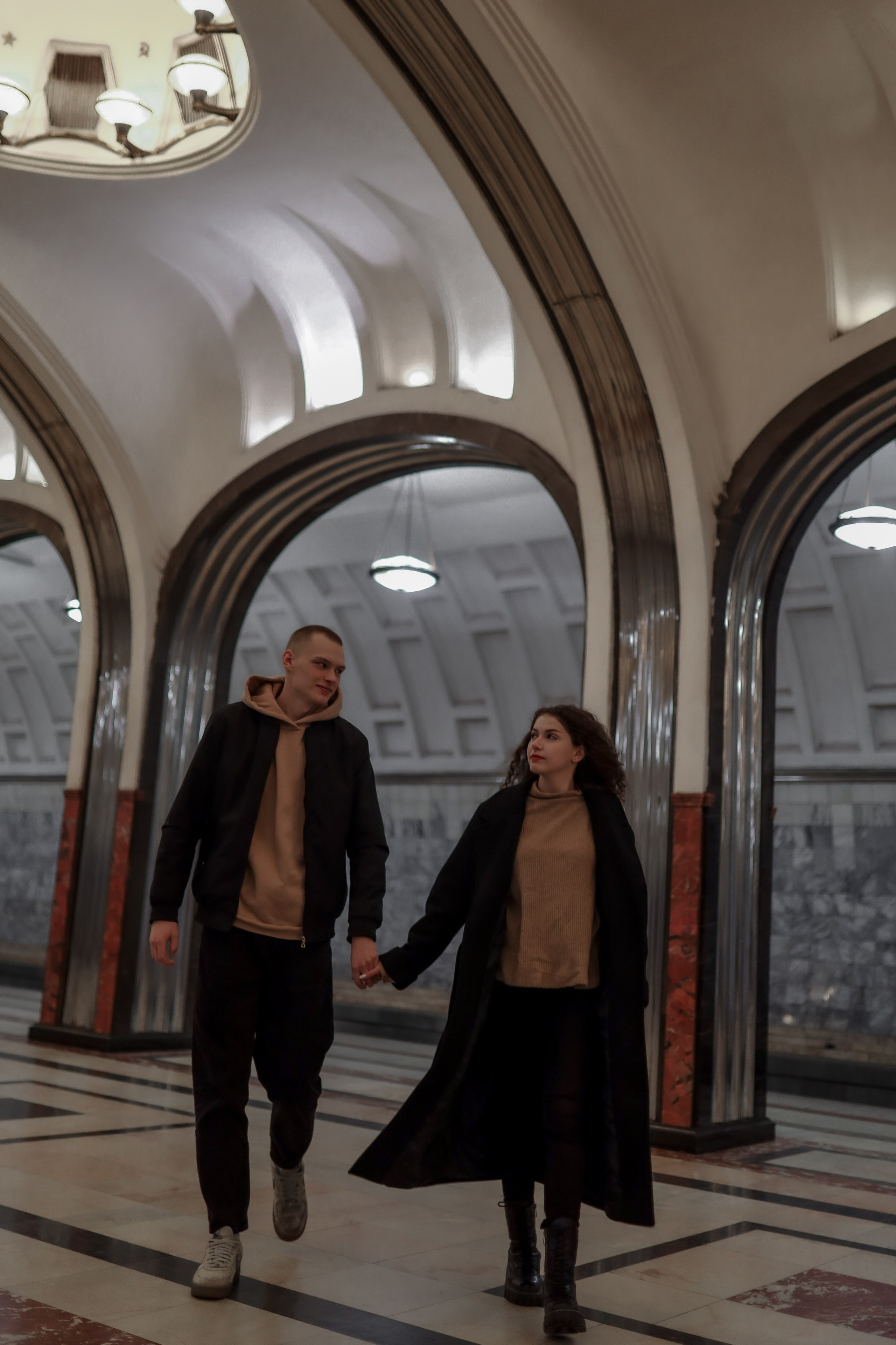 Метро Арина и Денис. Kharchenkotatianaweddingphoto