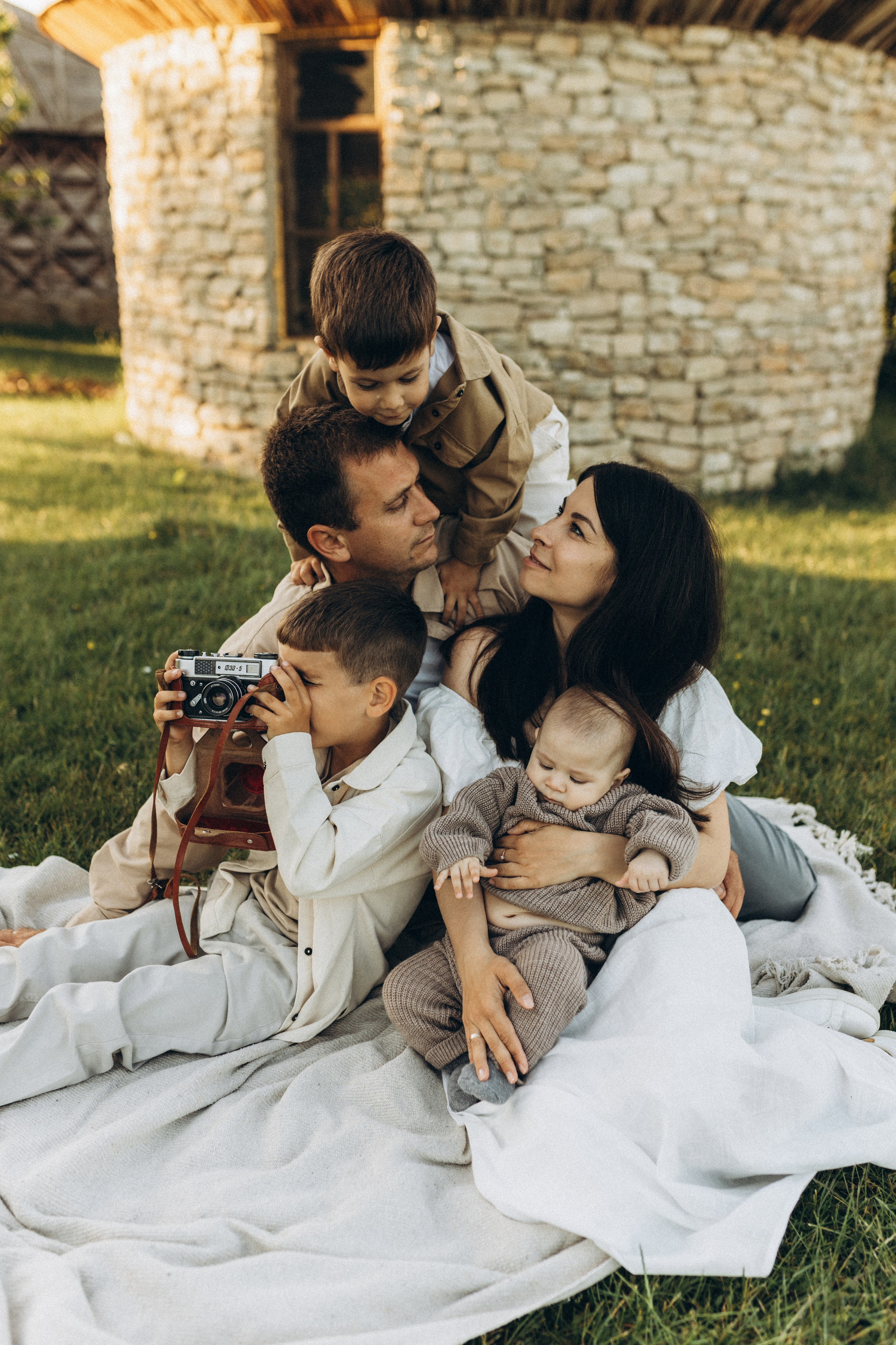 Закат на ферме. Семейный фотограф в Новороссийске и Анапе Александра Яковлева