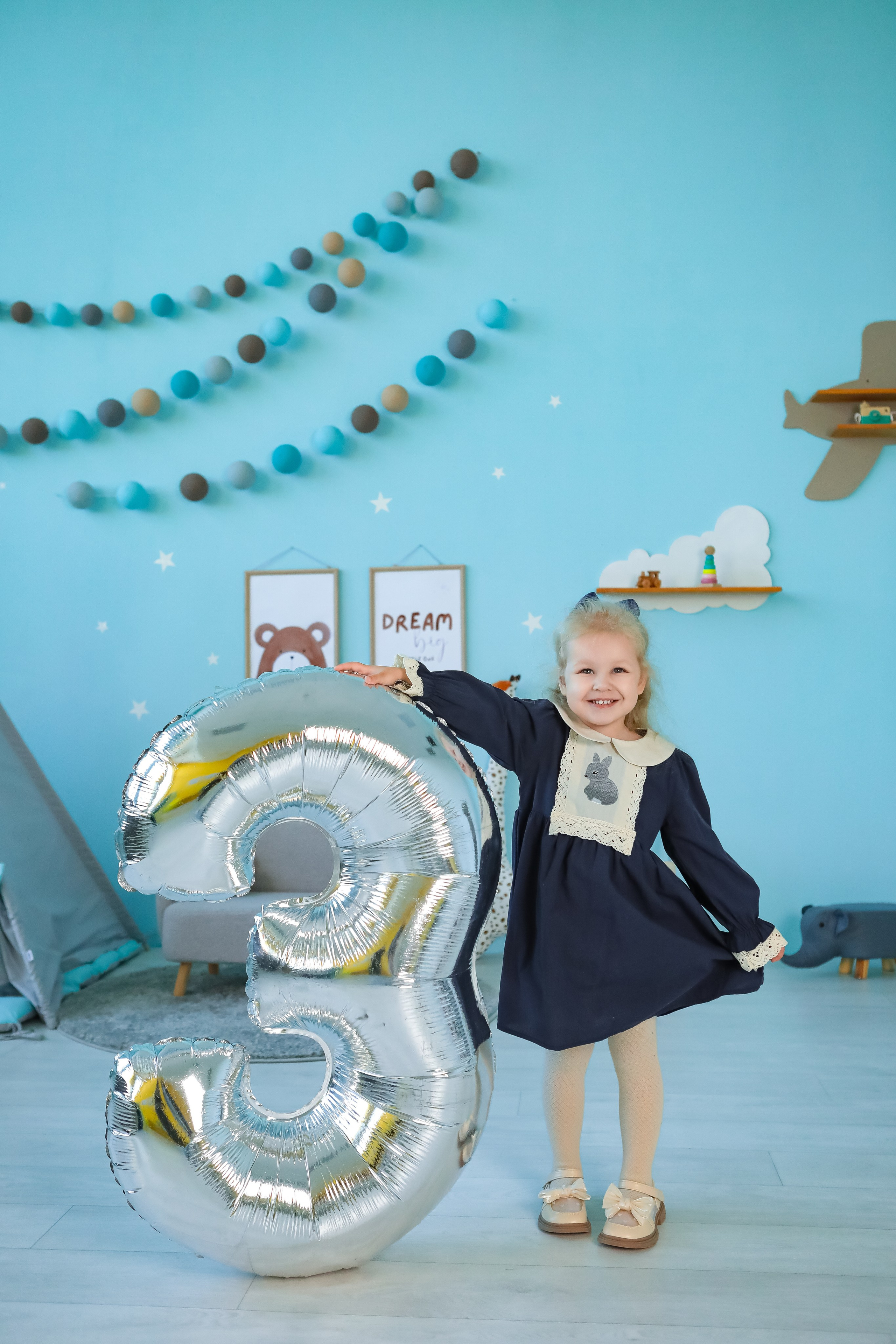 3 годика Леночке. Фотограф г. Хабаровск. Семейные и индивидуальные съёмки