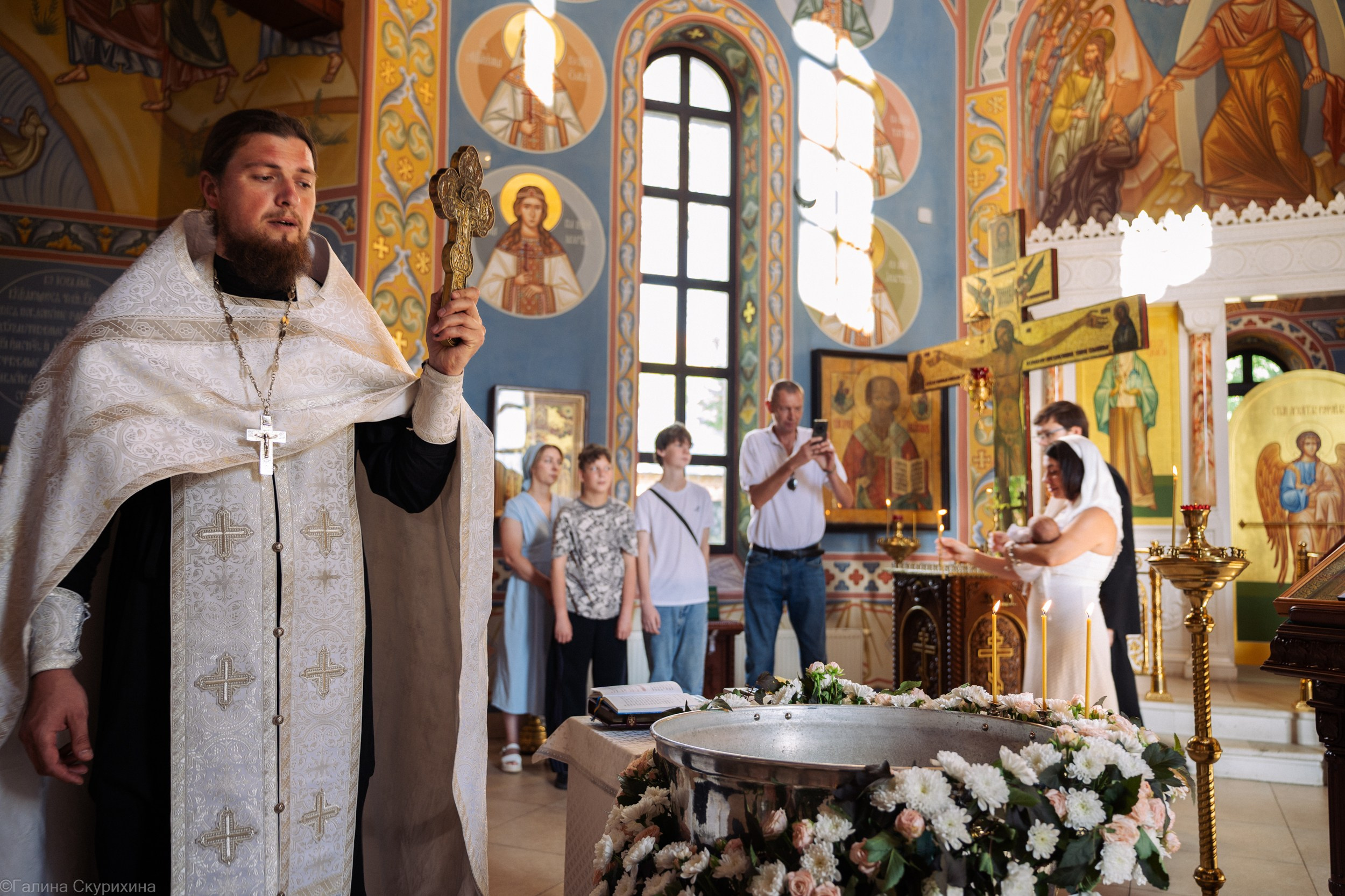 Фотосъемка крестин, крещения в Иваново и области