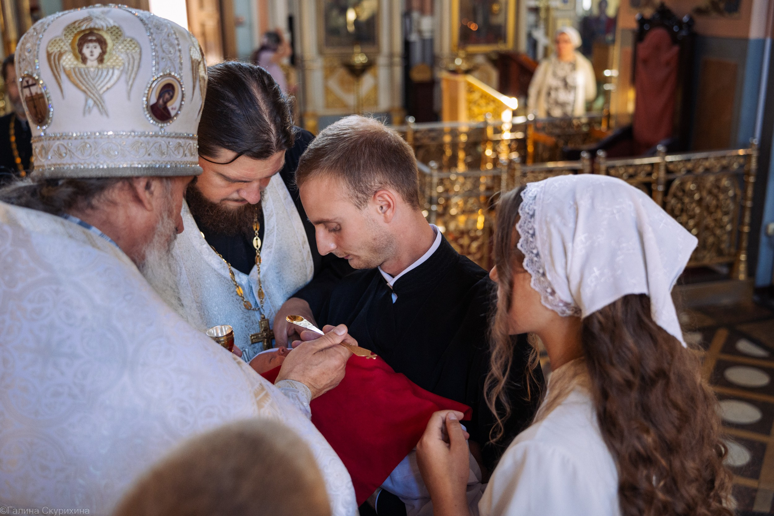 Фотосъемка крещения крестин Илариона, Преображенский собор