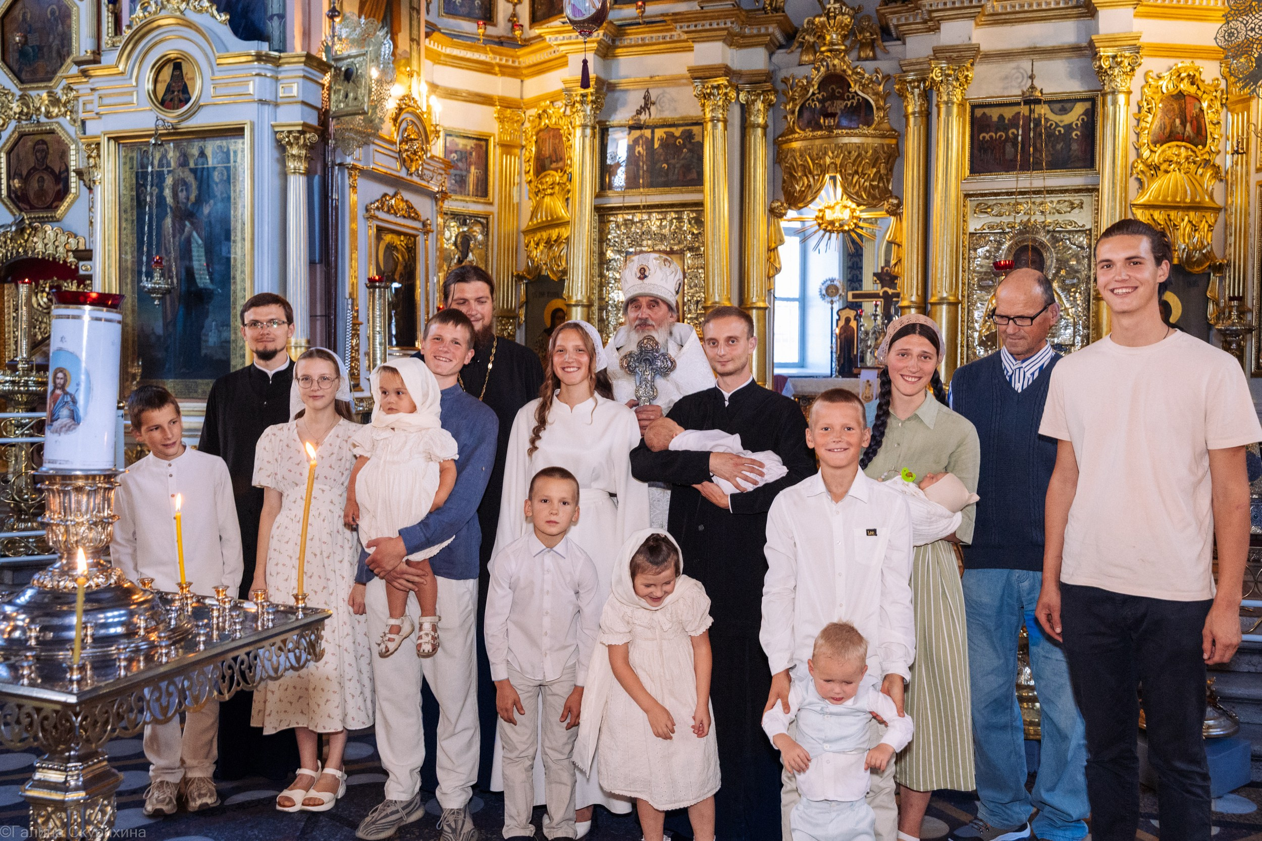 Фотосъемка крещения крестин Илариона, Преображенский собор