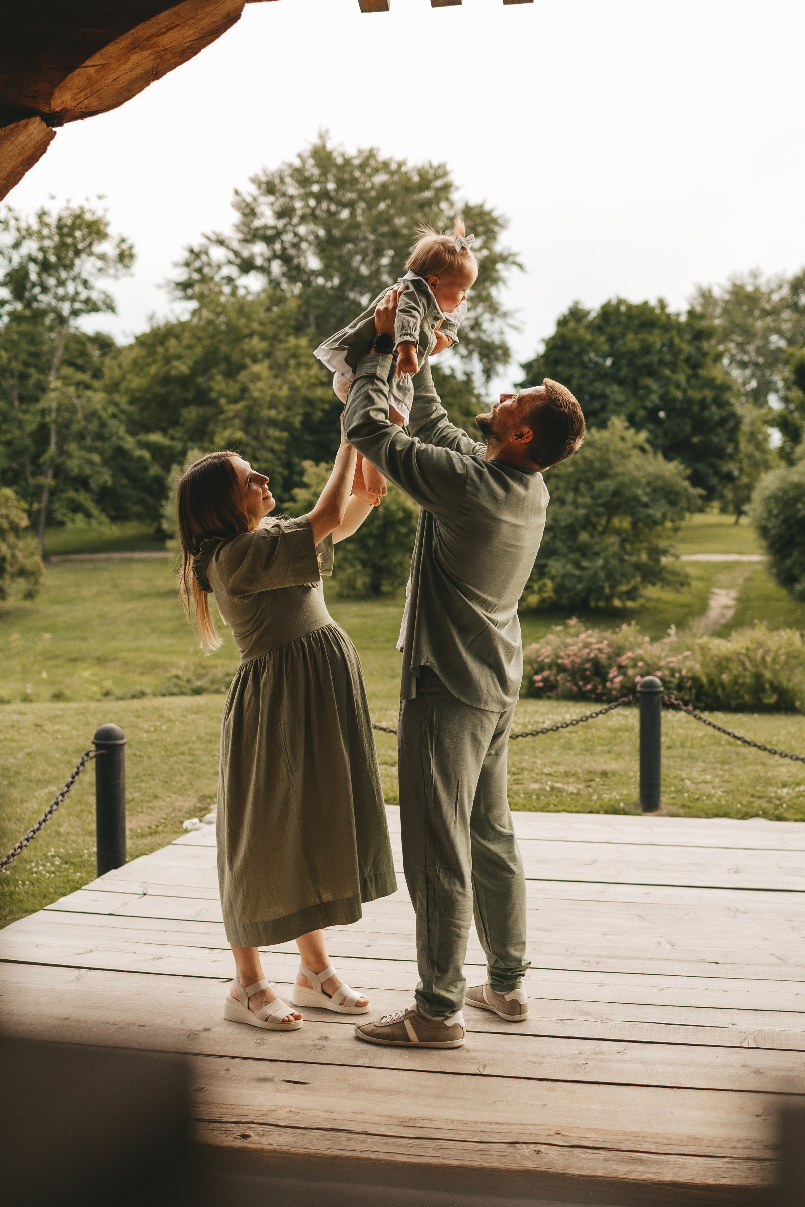 Ксения и семья в Коломенском. Семейный и детский фотограф и видеограф в Москве, Дрокина Наталья