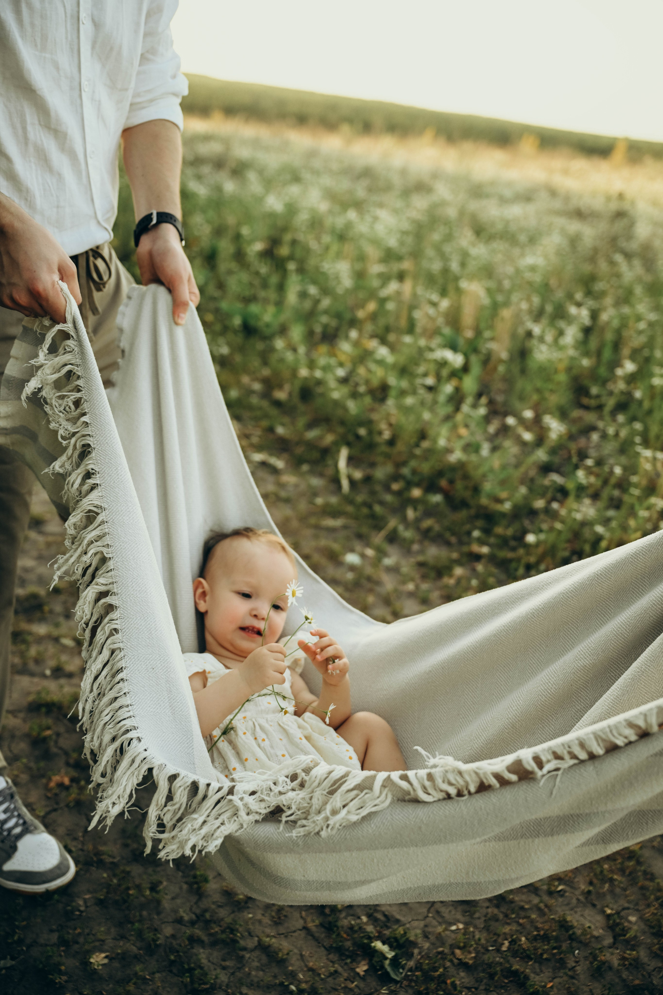 Ромашковое поле. Семейный фотограф в Москве Люберцах Ирина Вронская