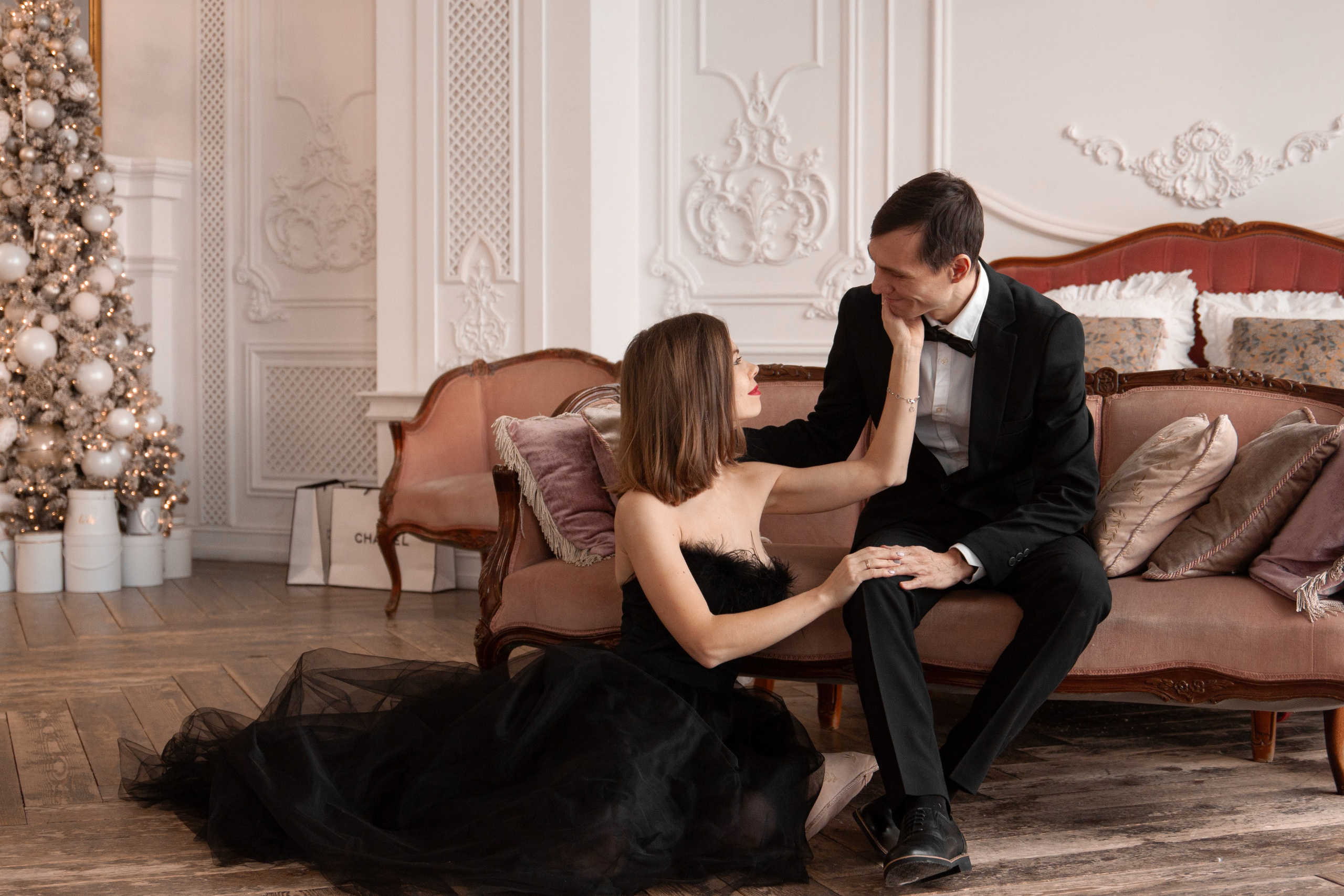 Black and white Christmas story. Фотограф Ирина Воробьева