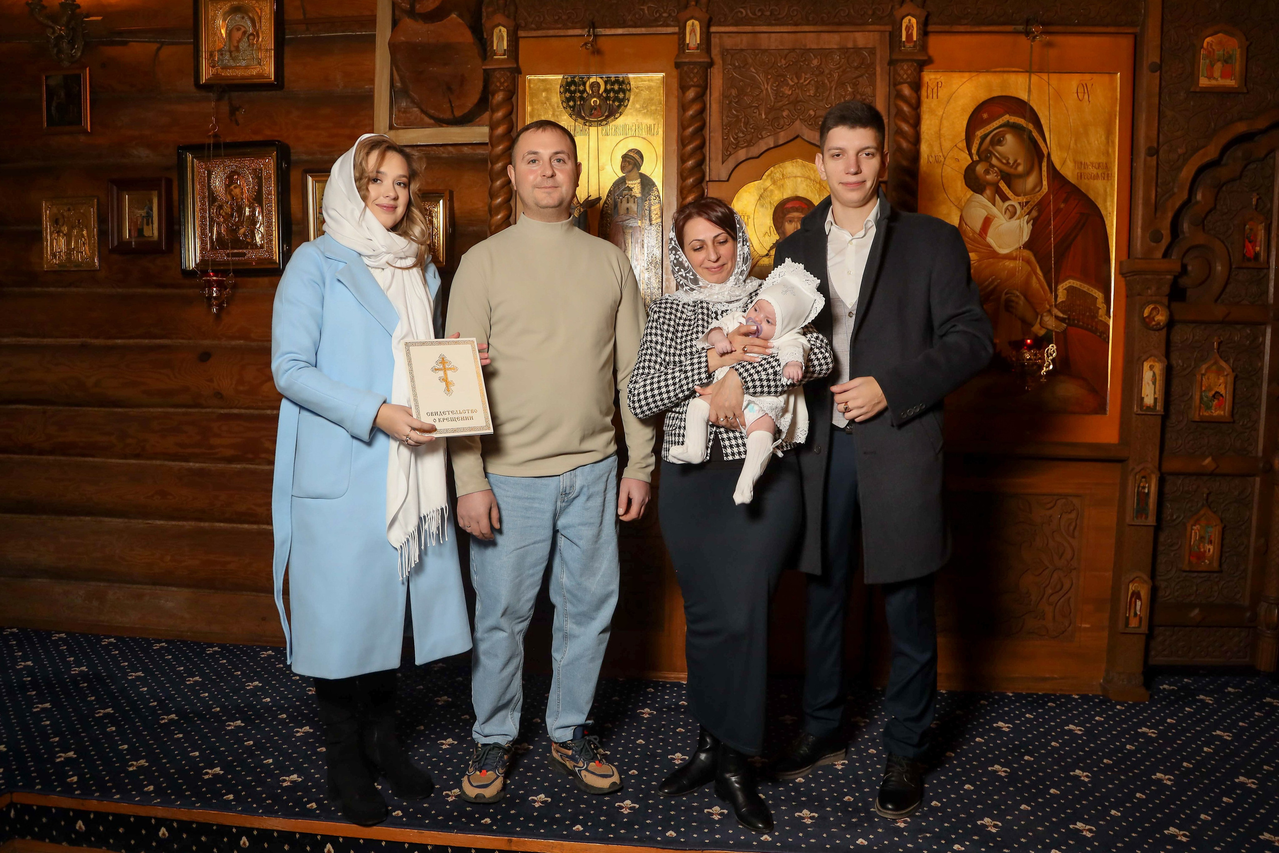 Крестины. Фотограф Антон Чупринин