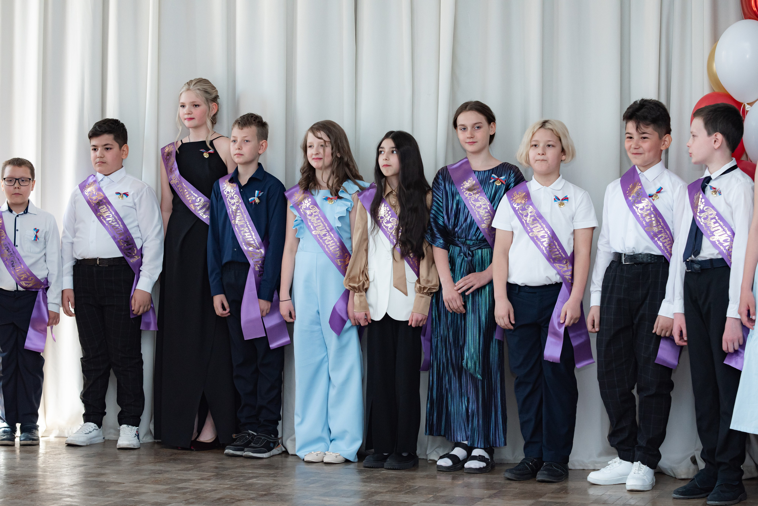 Выпускной 4 класс, 280 школа им. Лермонтова, 25.05.2024. Наталия Март | Фотограф СПб