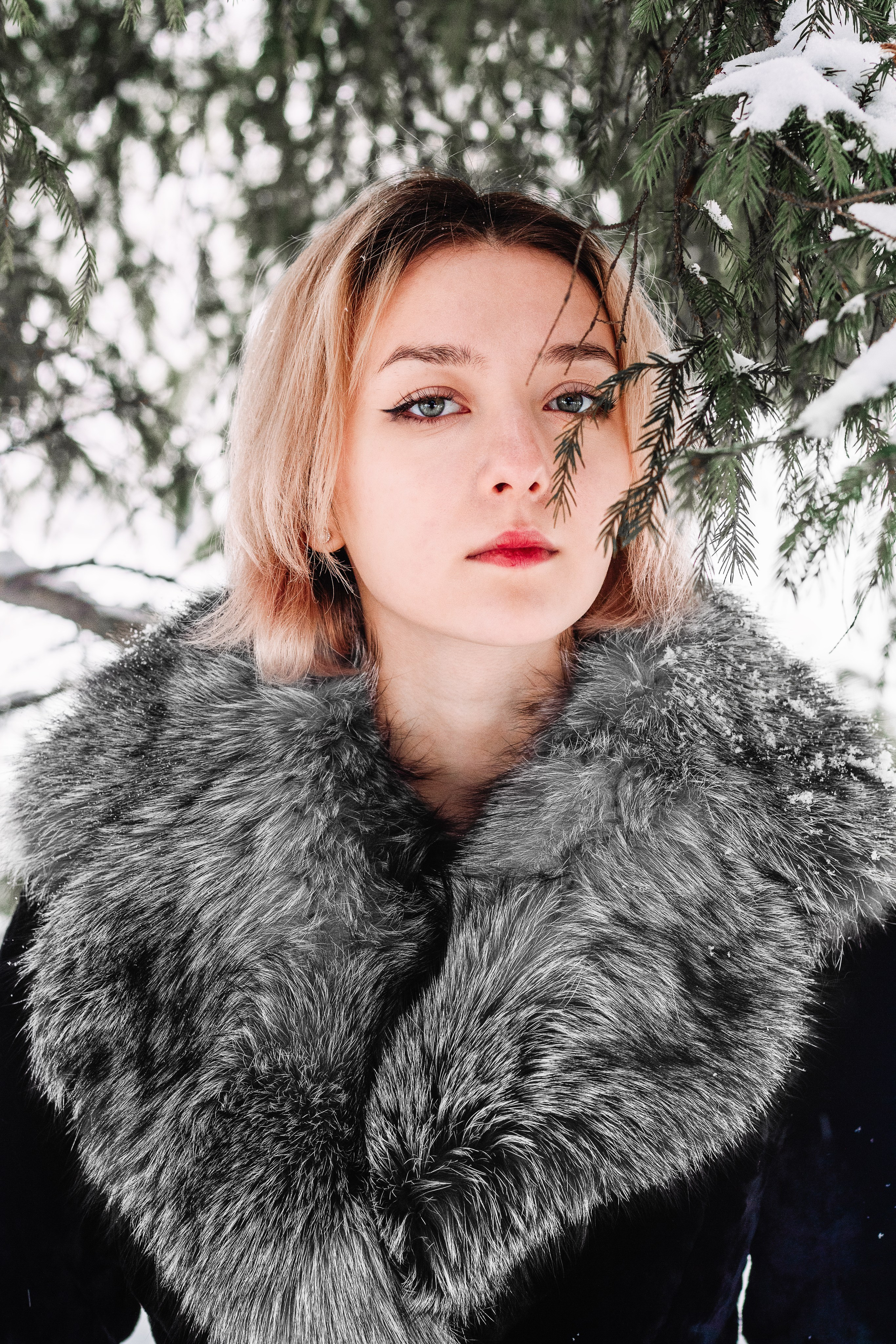 Зима. Фотограф в Новокузнецке