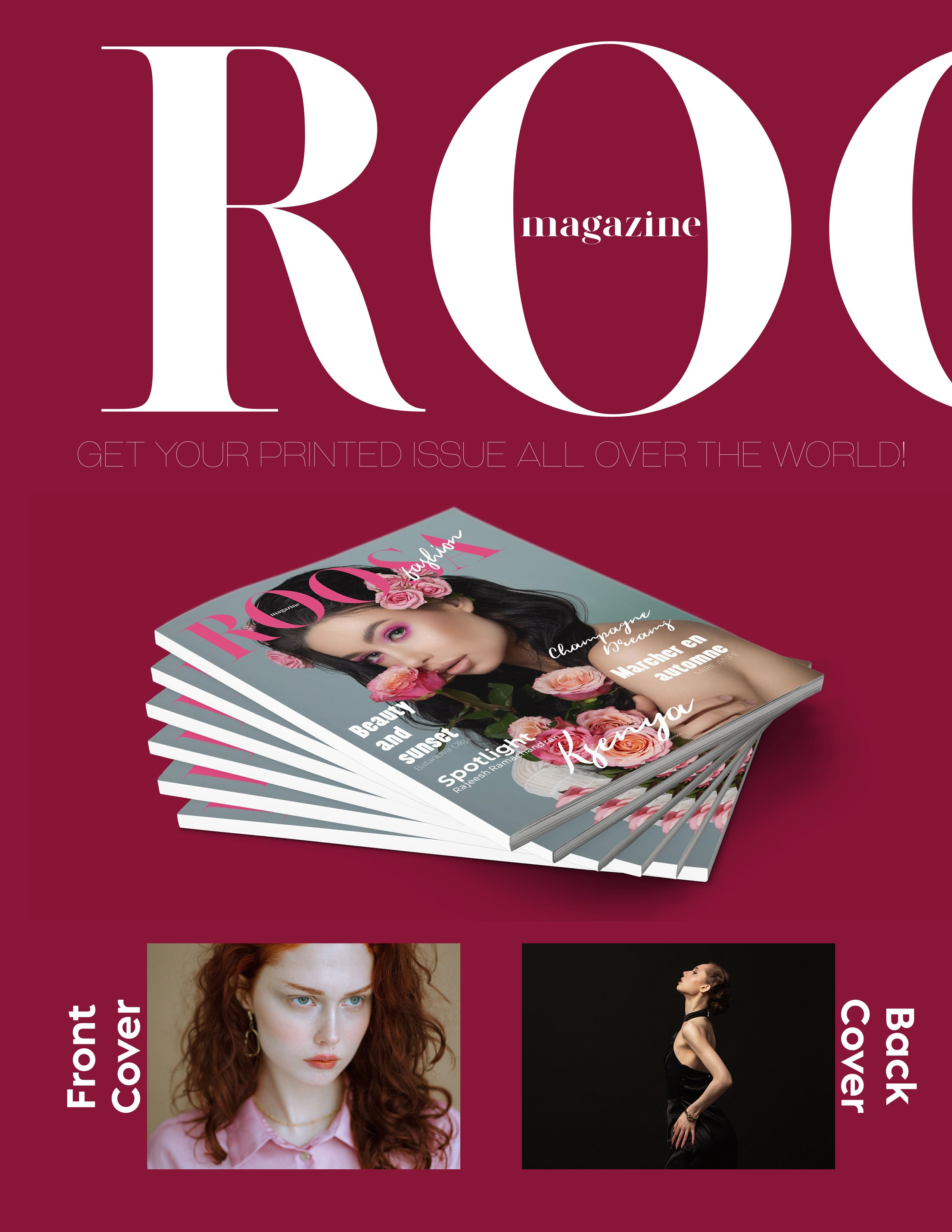 Журнал ROOSA Magazine April 2025 Жанна. Фотограф для Людей и для Брендов в Тамбове. Татьяна Энговатова