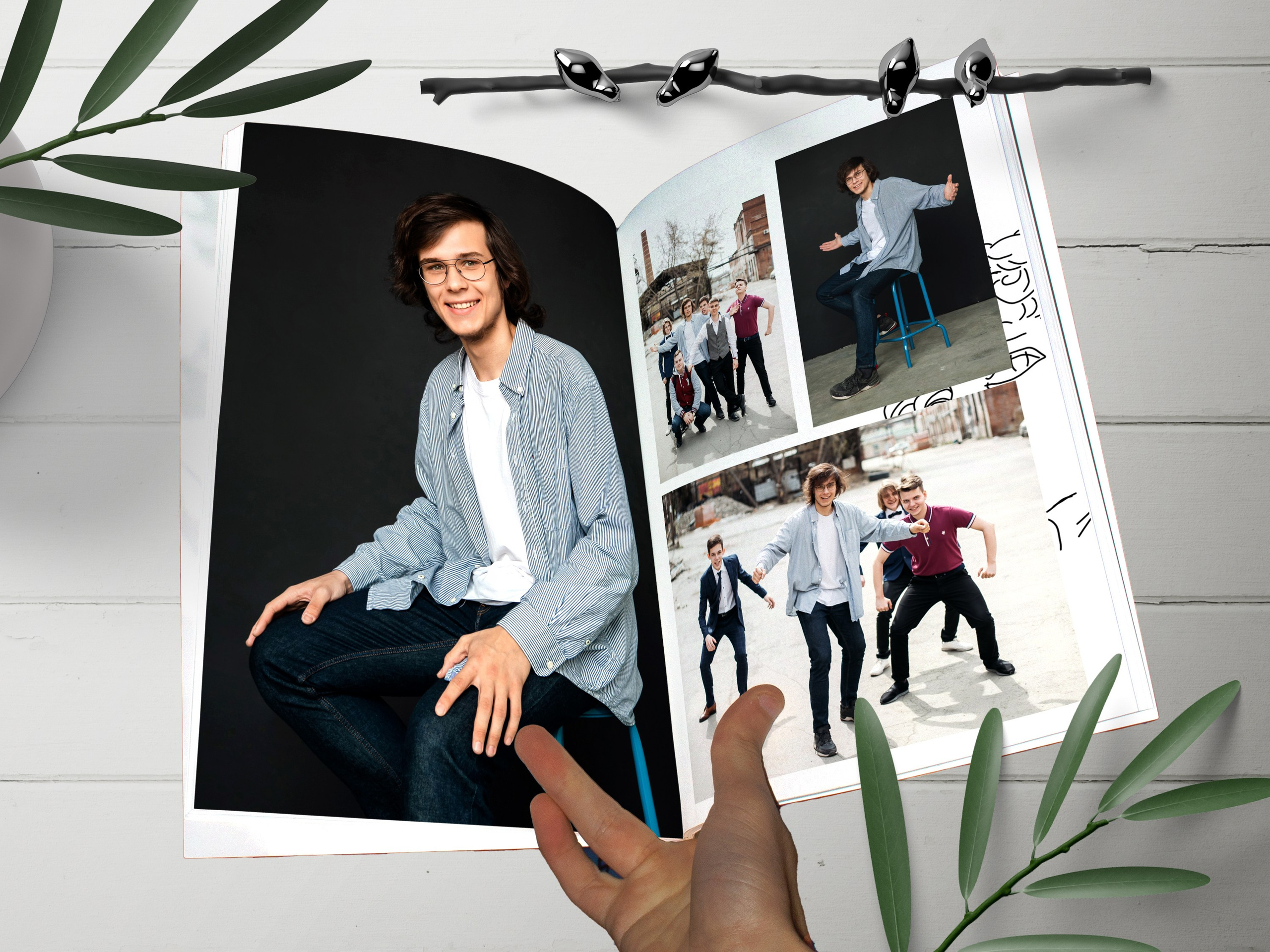 Давид. Выпускные фотокниги, фотосъемка, видеосъемка в Челябинске и области