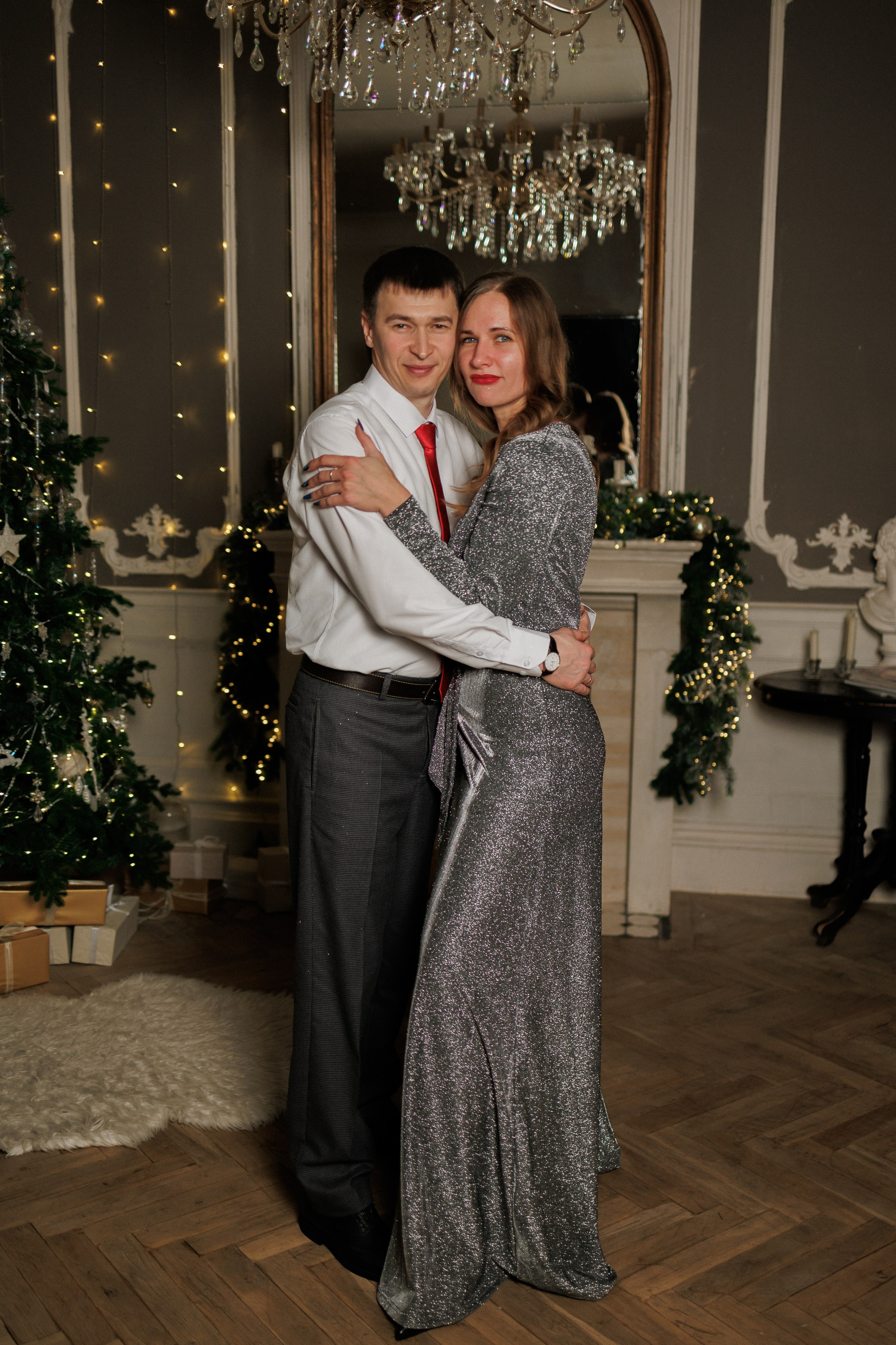 Семейная новогодняя фотосессия. Семейный фотограф г. Тюмень