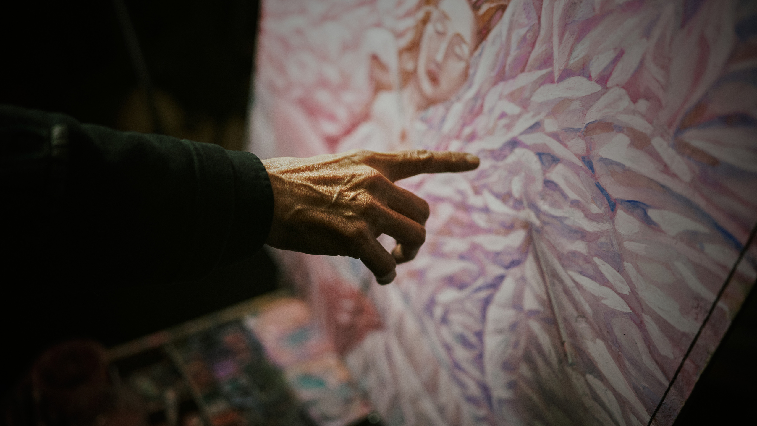 Фотосъёмка художника в мастерской — портреты, репортаж, фотограф Сергей Горшенин, Санкт-Петербург. Сергей Горшенин — профессиональный фотограф