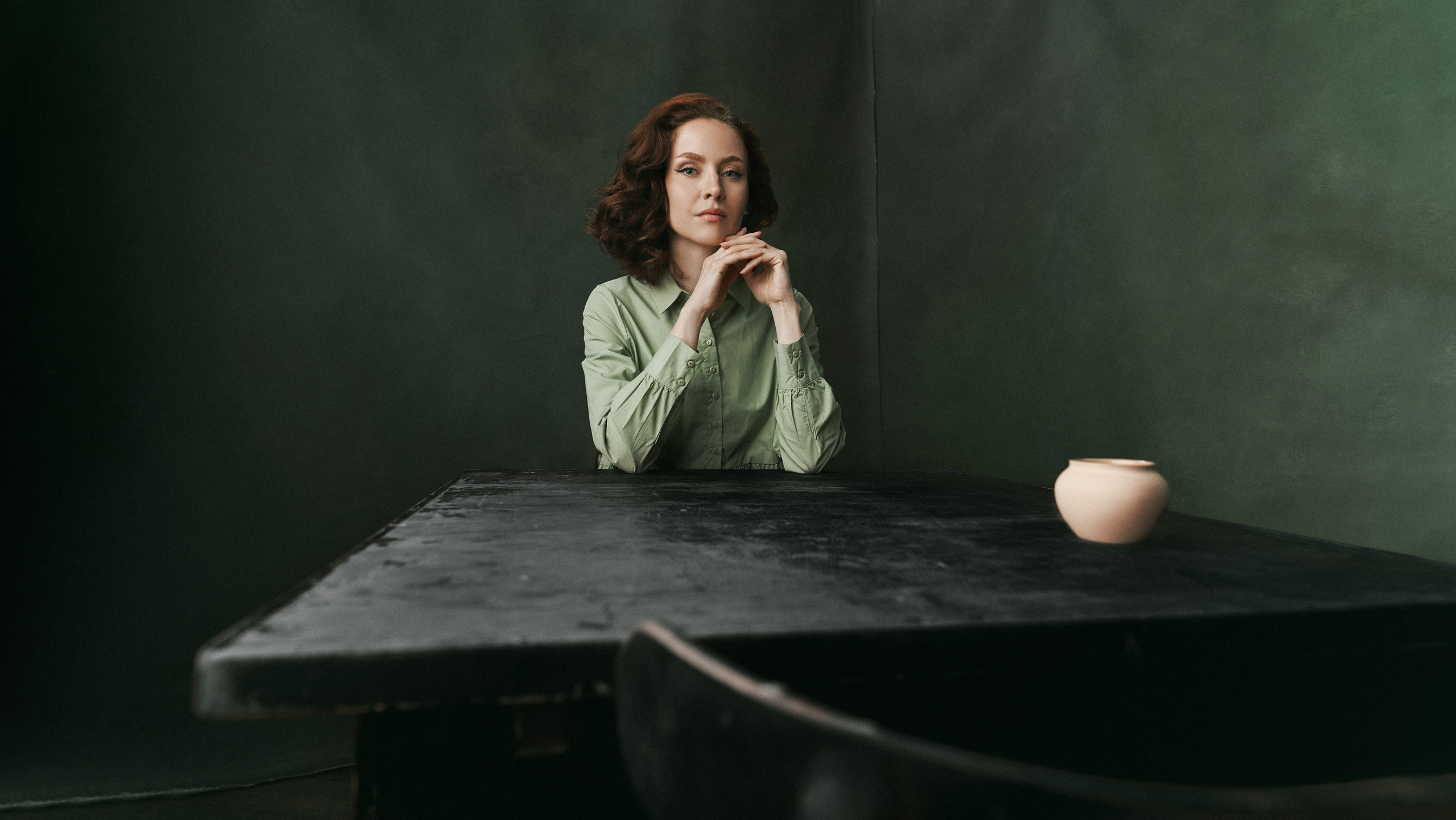 Портретная фотосессия для женщин в студии — профессиональный фотограф в Санкт-Петербурге. Сергей Горшенин — профессиональный фотограф