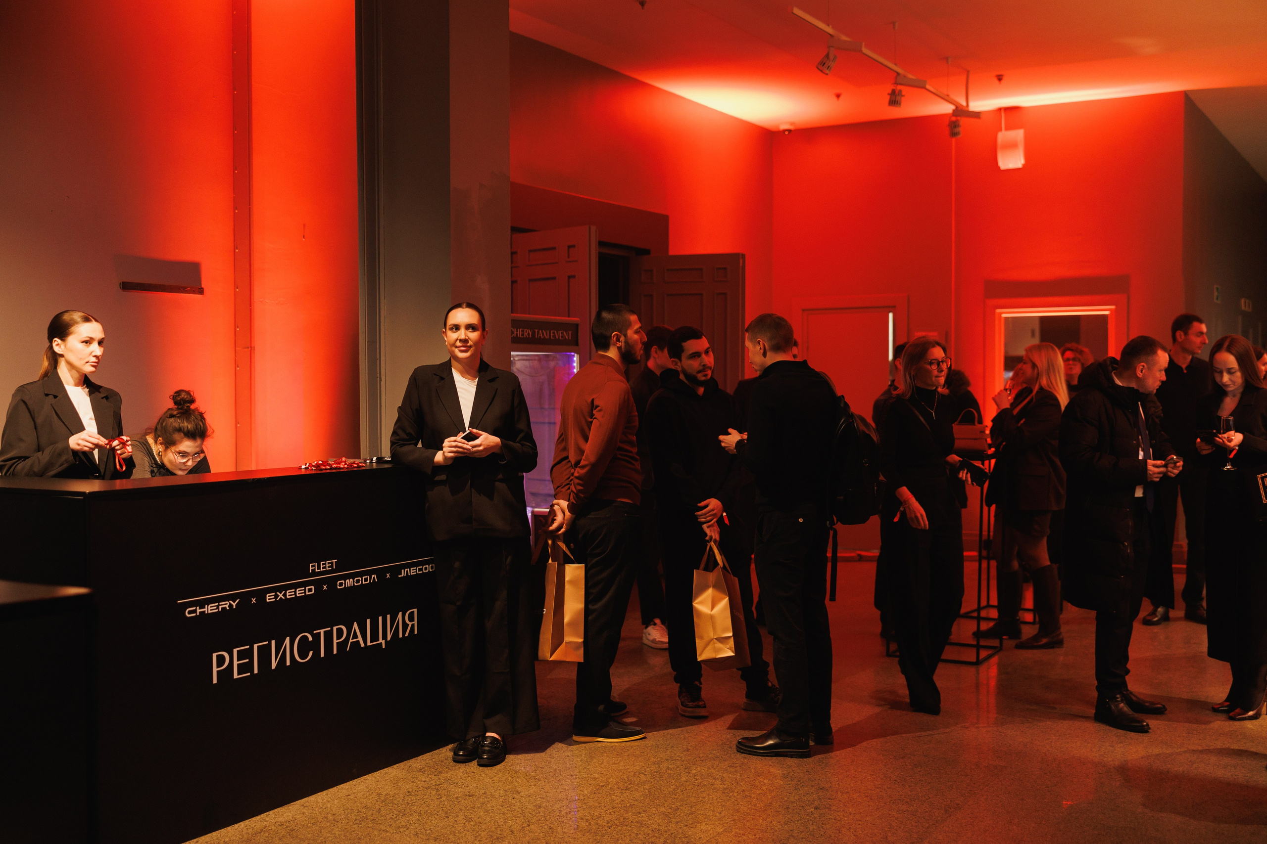 Chery Taxi Event. Rich Event Decor