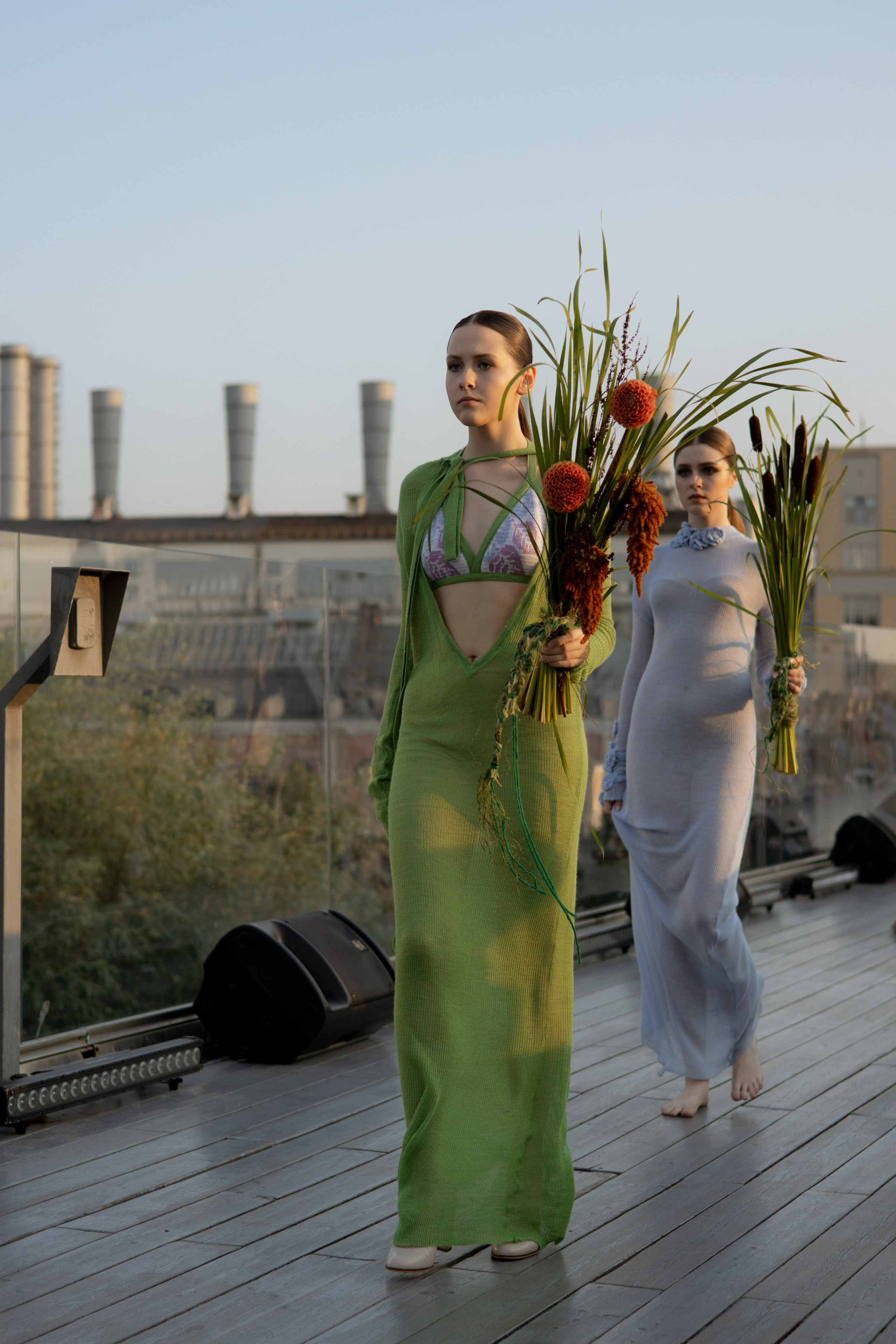 Модный показ. Парящий мост. Оформление свадеб, декор свадеб Вера Маркова, Москва